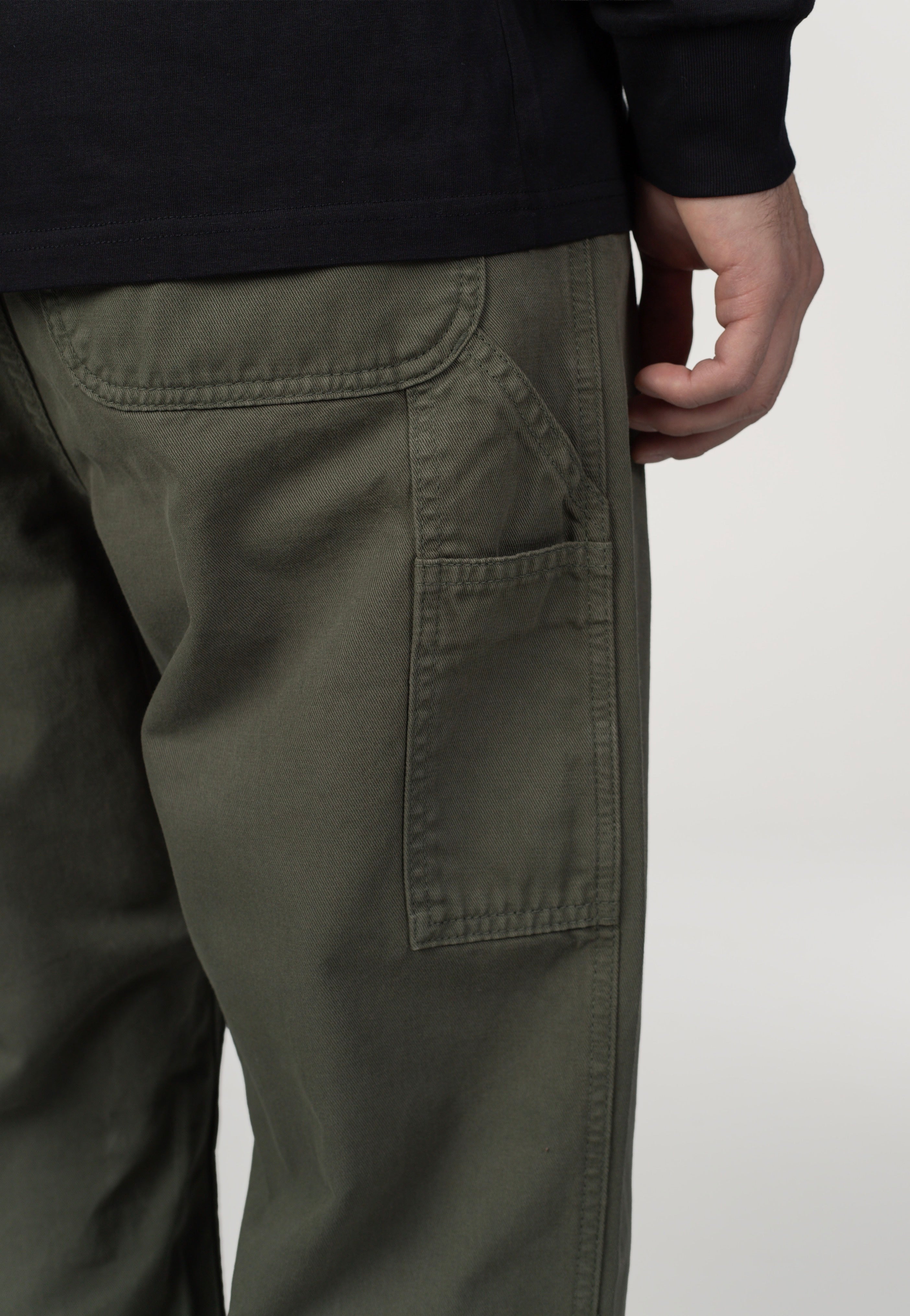 Carhartt WIP - Flint Garment Dyed Leaf - Pants | Men-Image