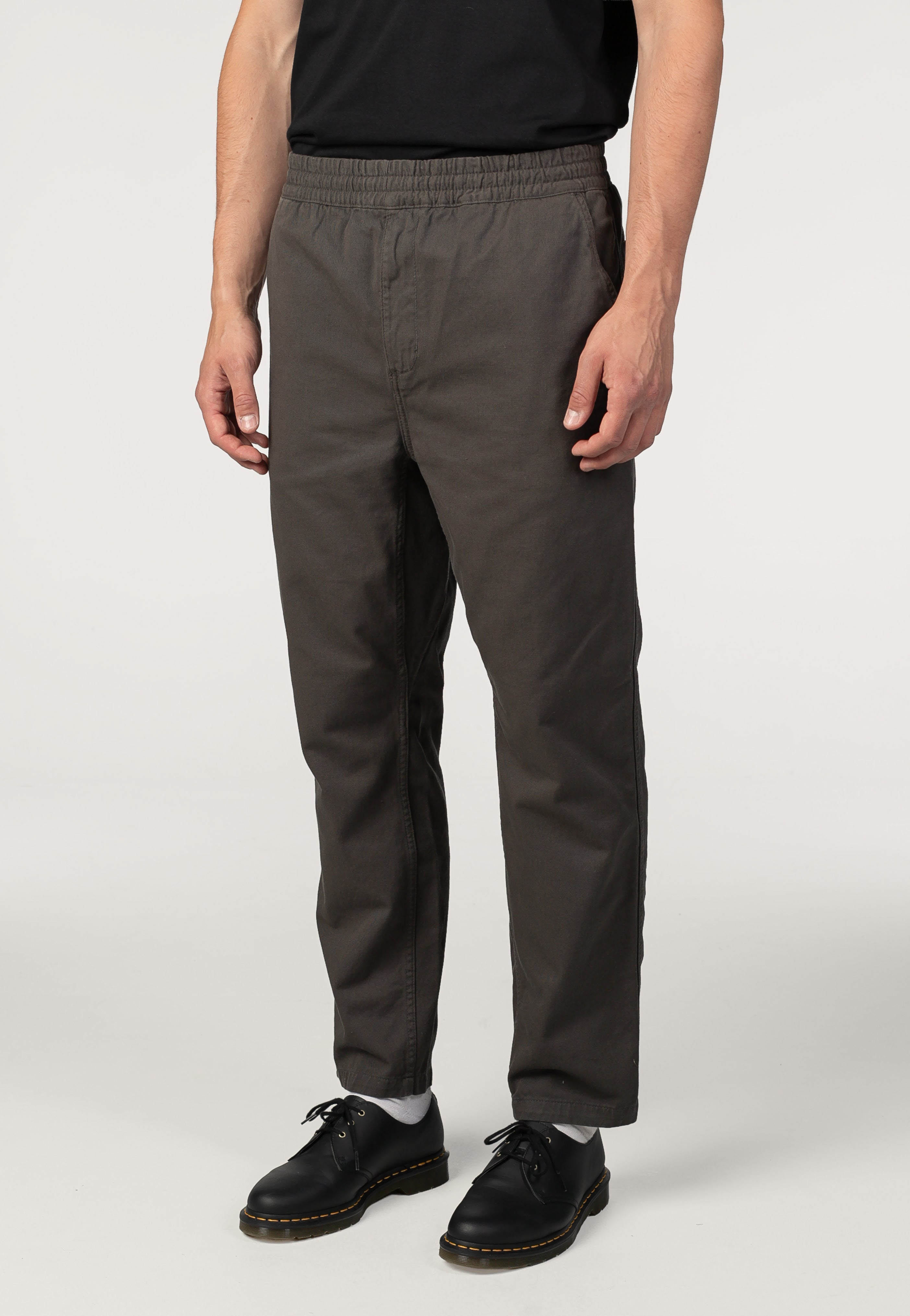 Carhartt WIP - Flint Garment Dyed Shungite - Pants | Men-Image