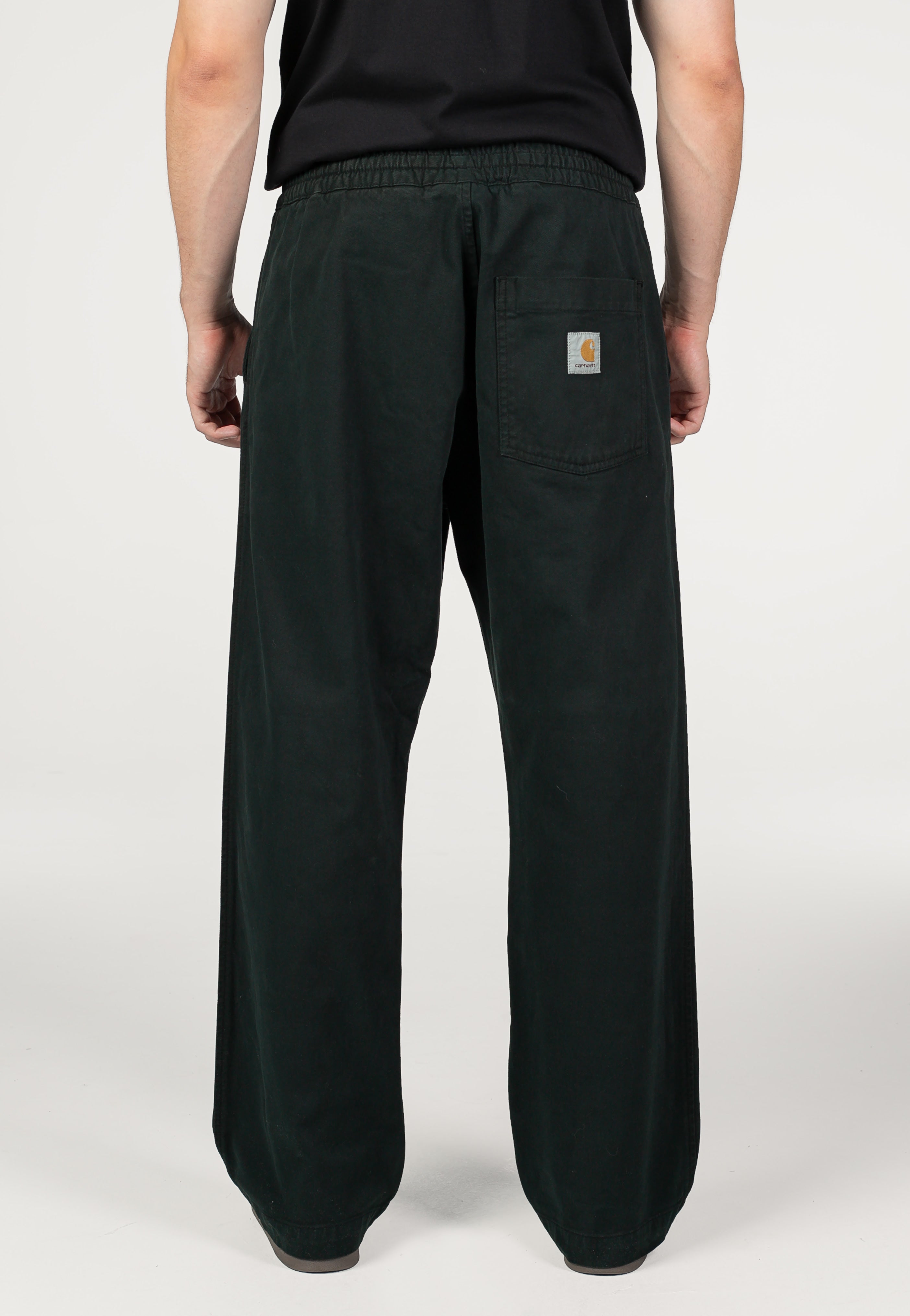Carhartt WIP - Floyde Garment Dyed Raven - Pants | Men-Image