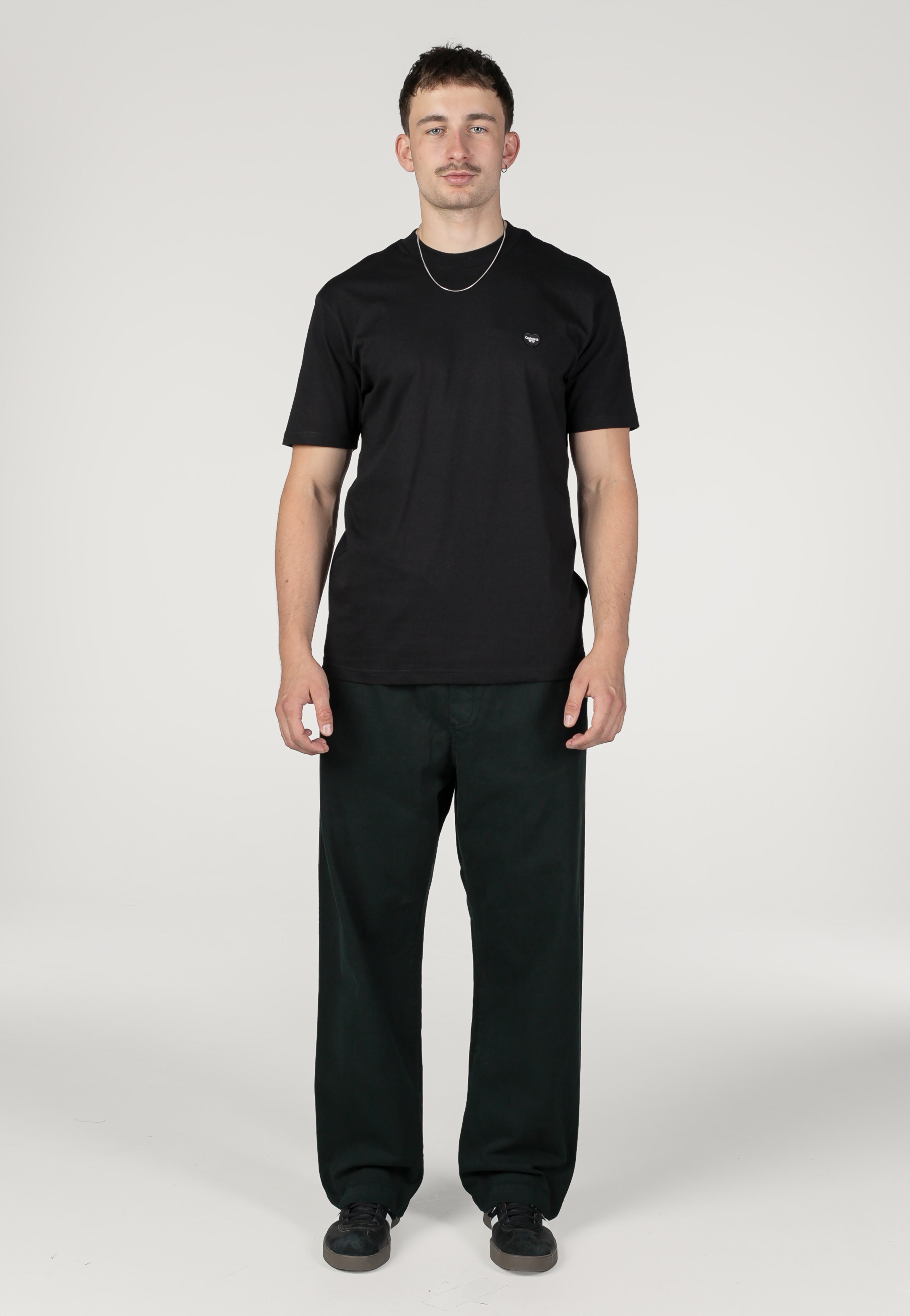 Carhartt WIP - Floyde Garment Dyed Raven - Pants | Men-Image