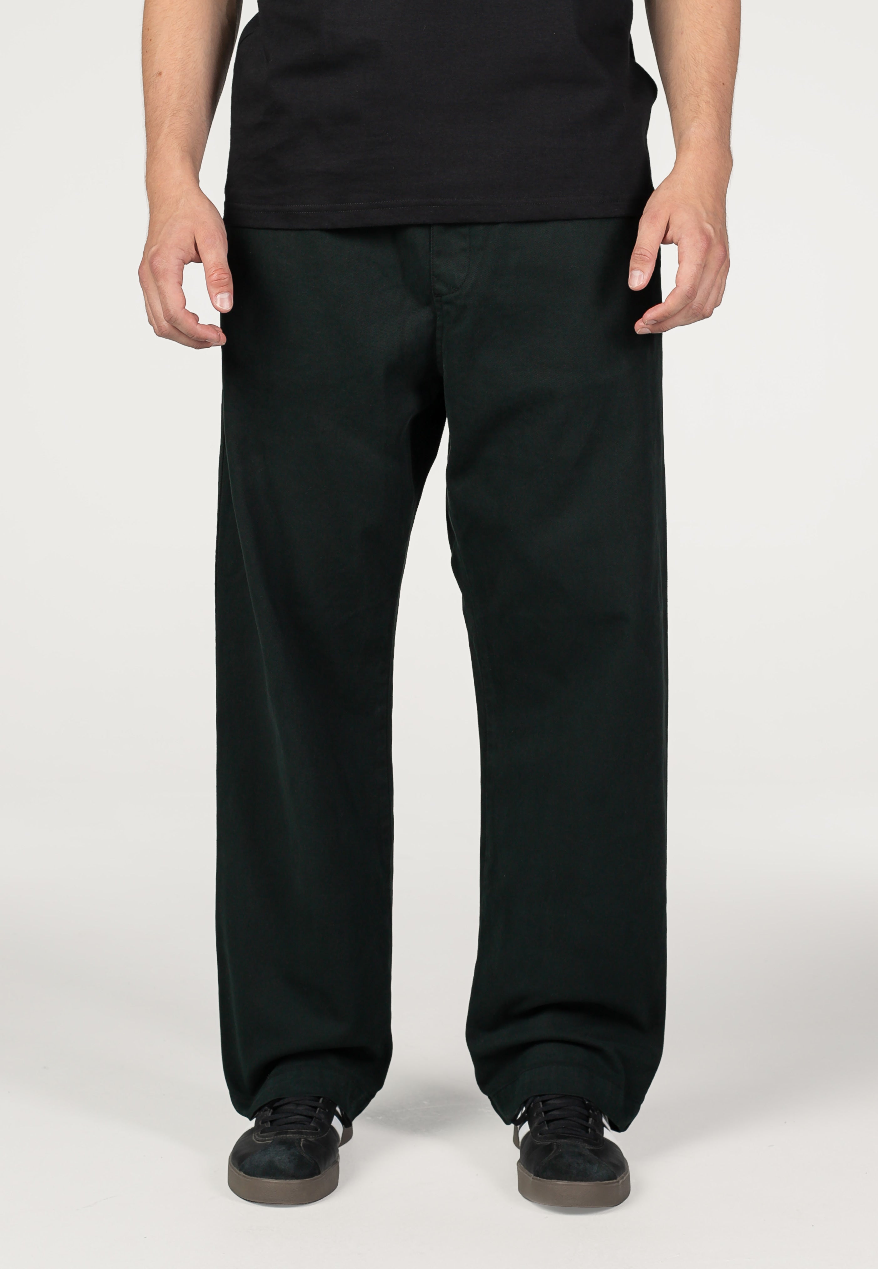 Carhartt WIP - Floyde Garment Dyed Raven - Pants | Men-Image