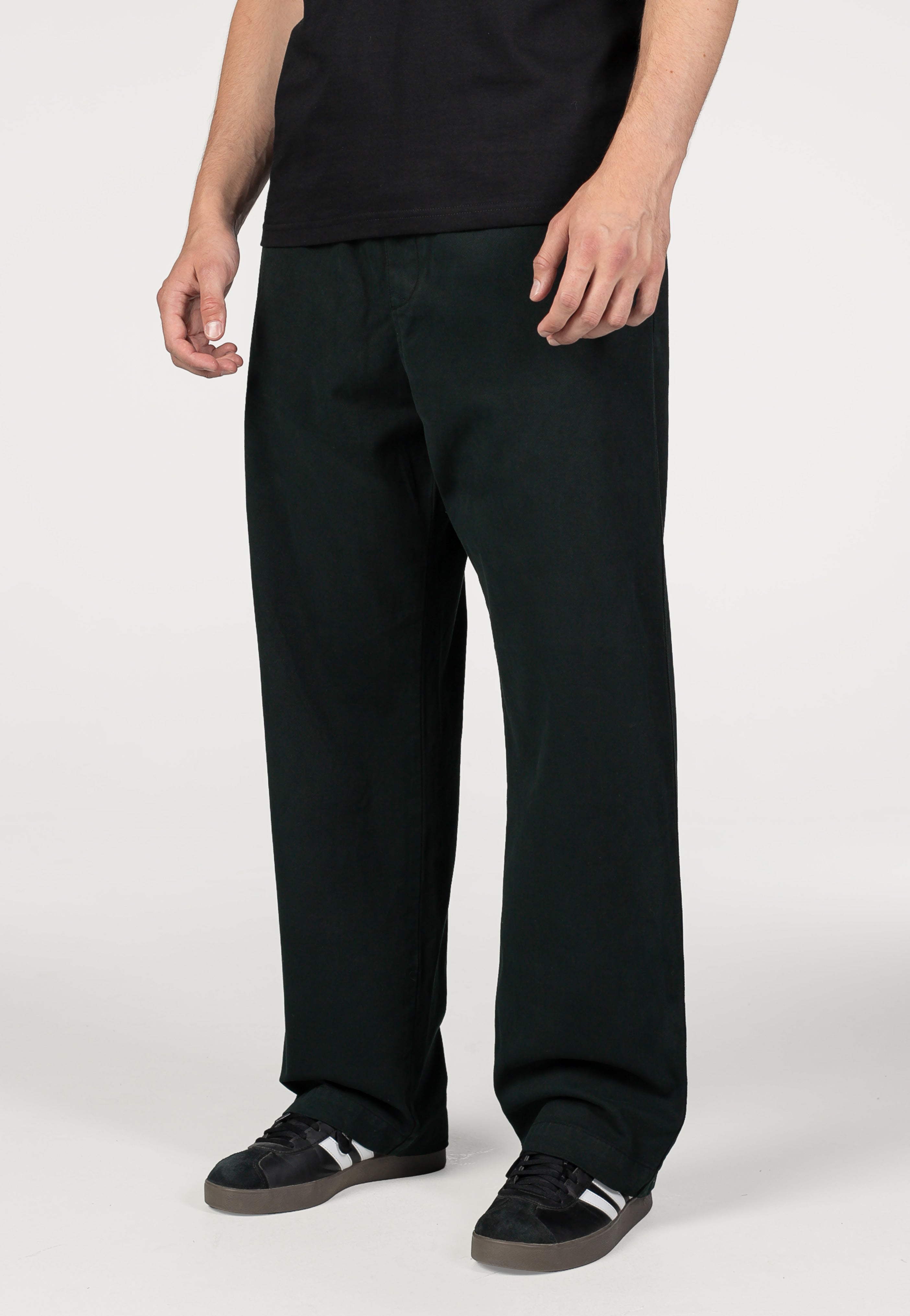 Carhartt WIP - Floyde Garment Dyed Raven - Pants | Men-Image
