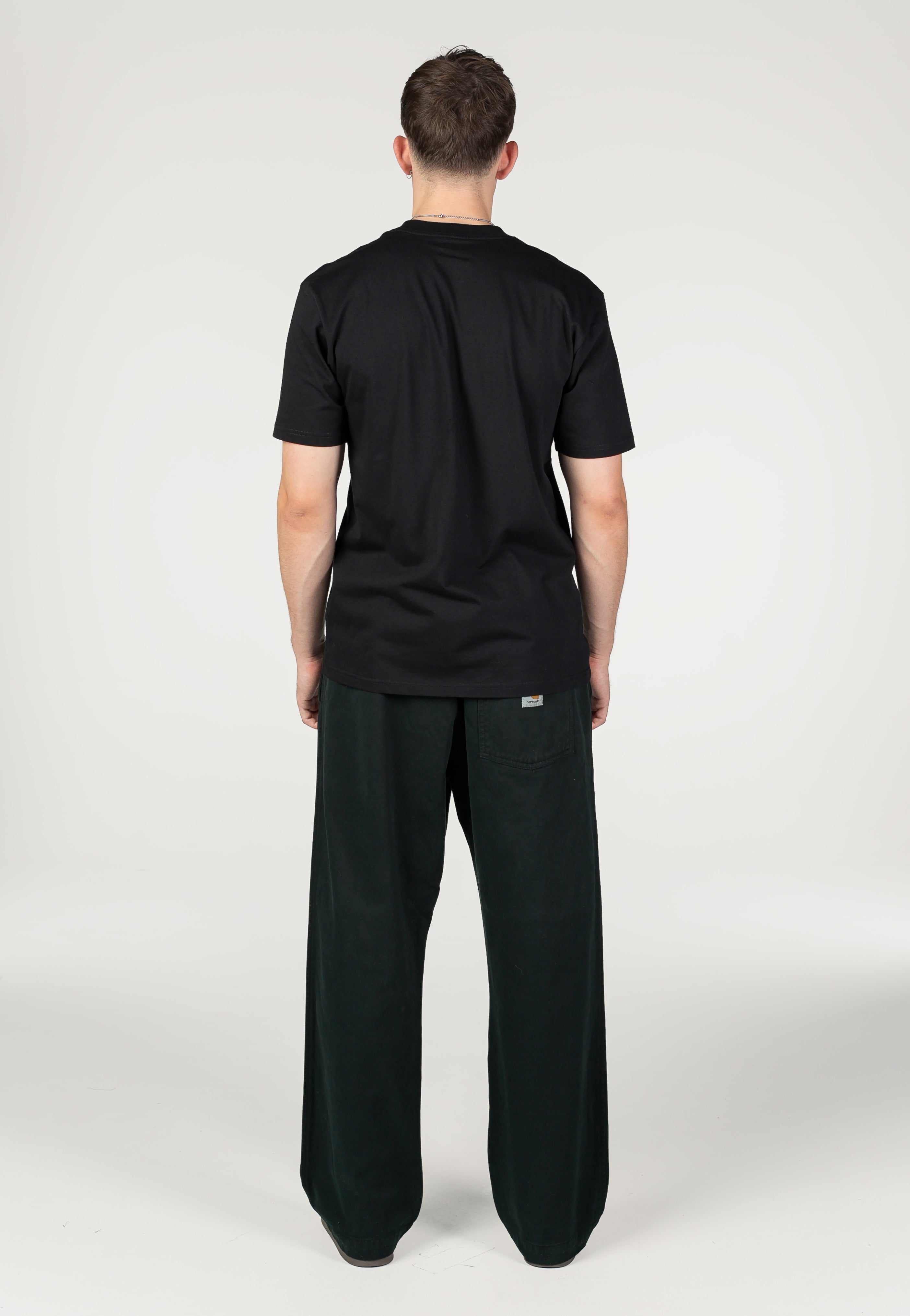 Carhartt WIP - Floyde Garment Dyed Raven - Pants | Men-Image