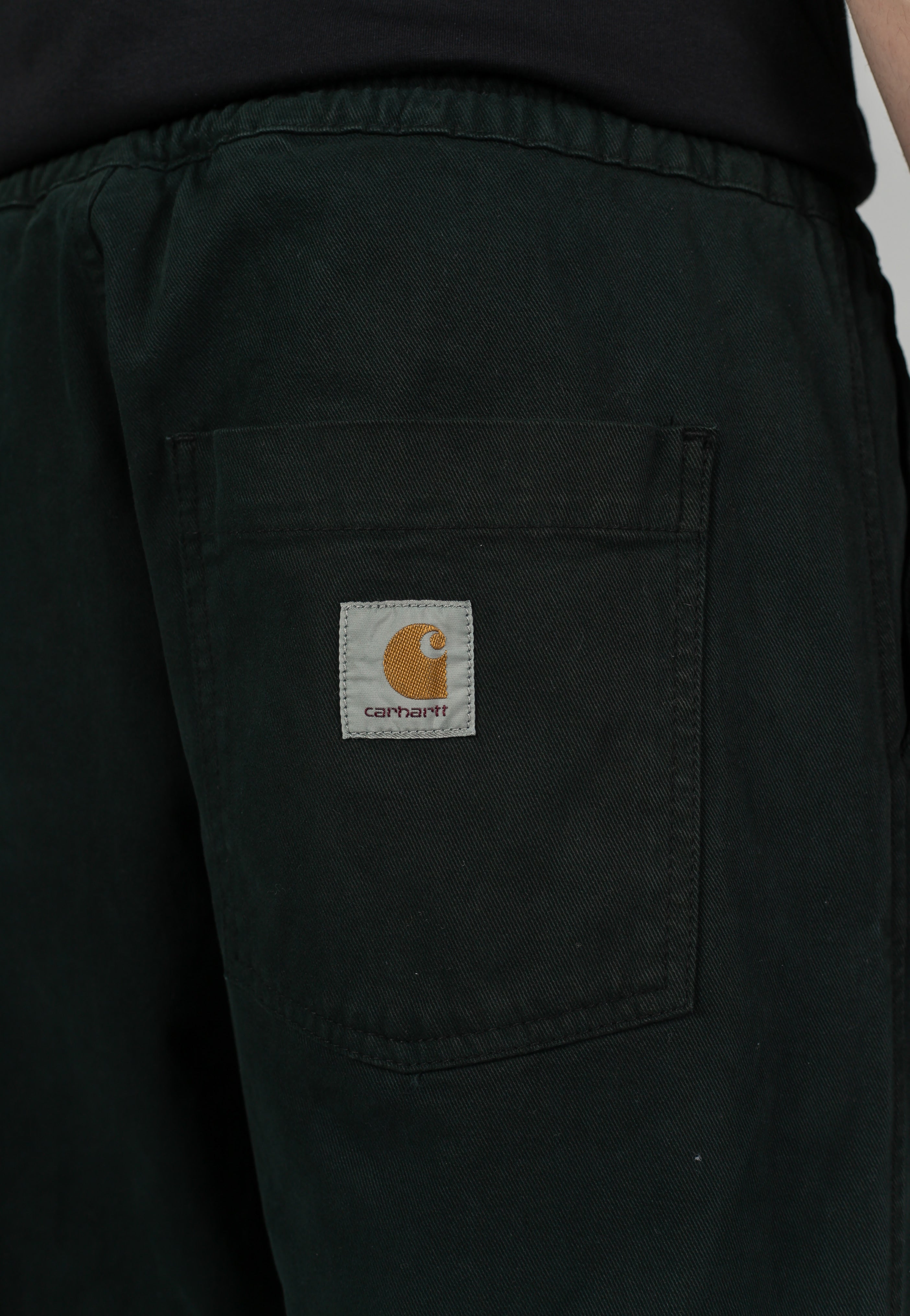 Carhartt WIP - Floyde Garment Dyed Raven - Pants | Men-Image