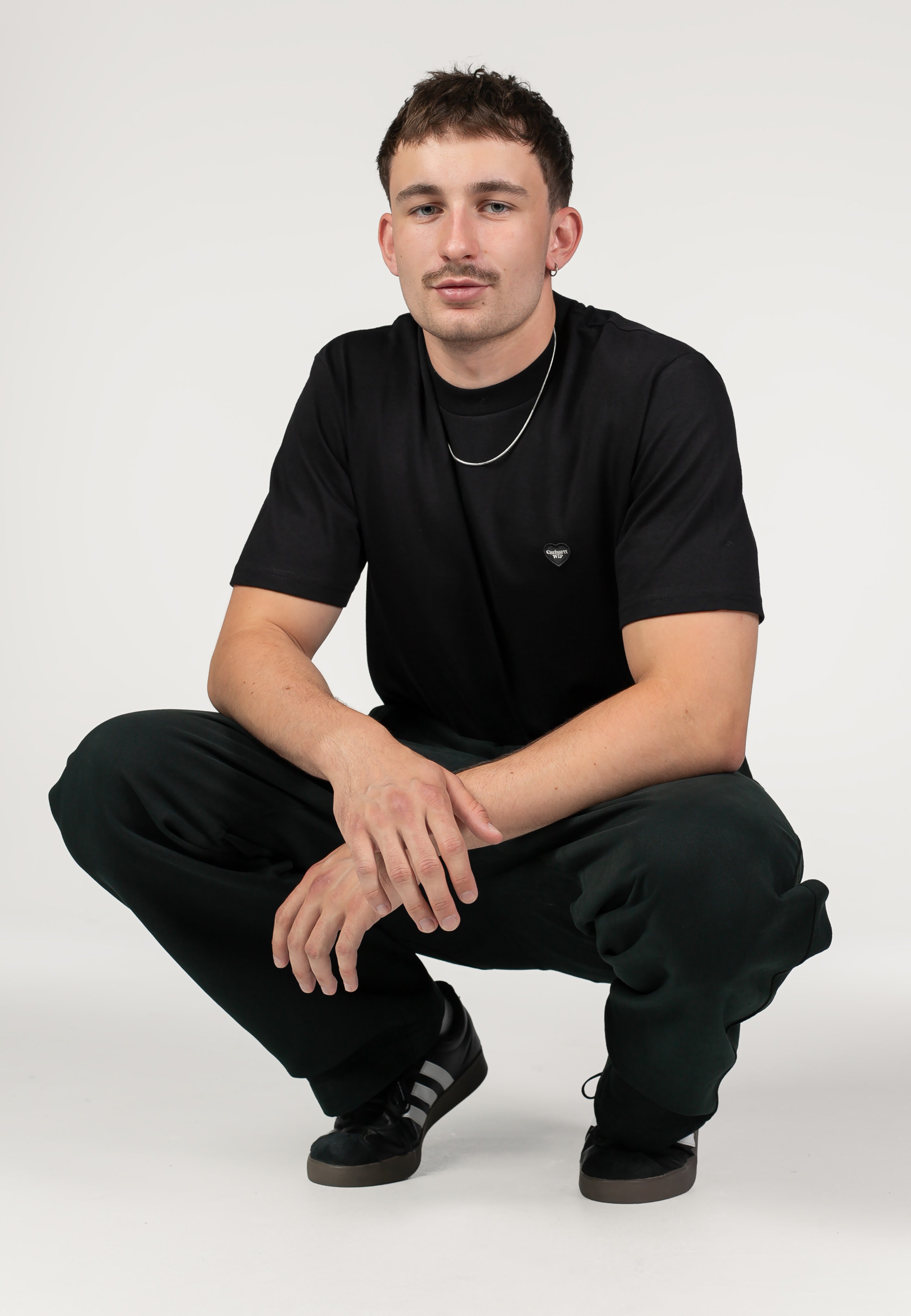 Carhartt WIP - Floyde Garment Dyed Raven - Pants | Men-Image