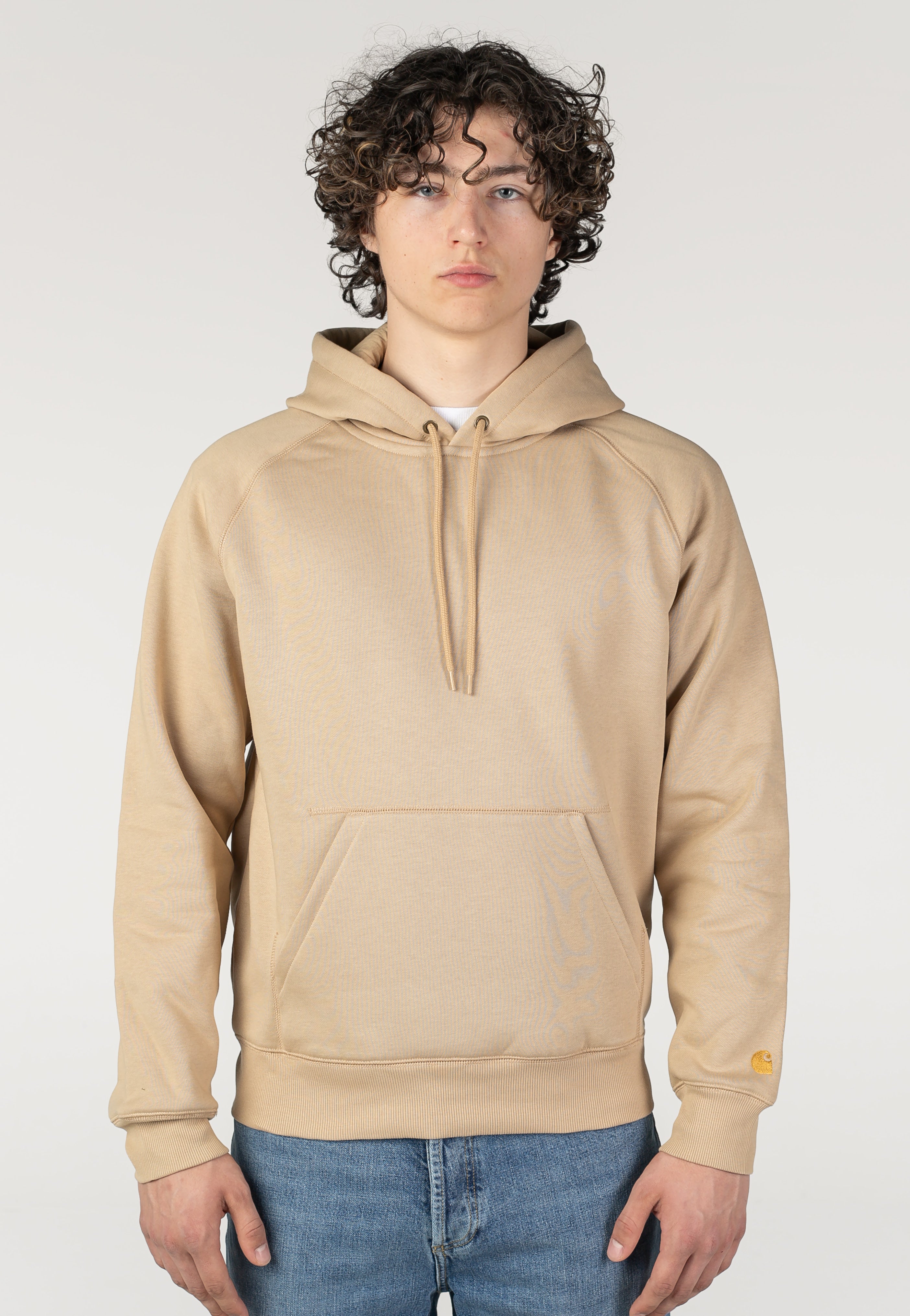 Carhartt WIP - Hooded Chase Sable/Gold - Hoodie | Men-Image