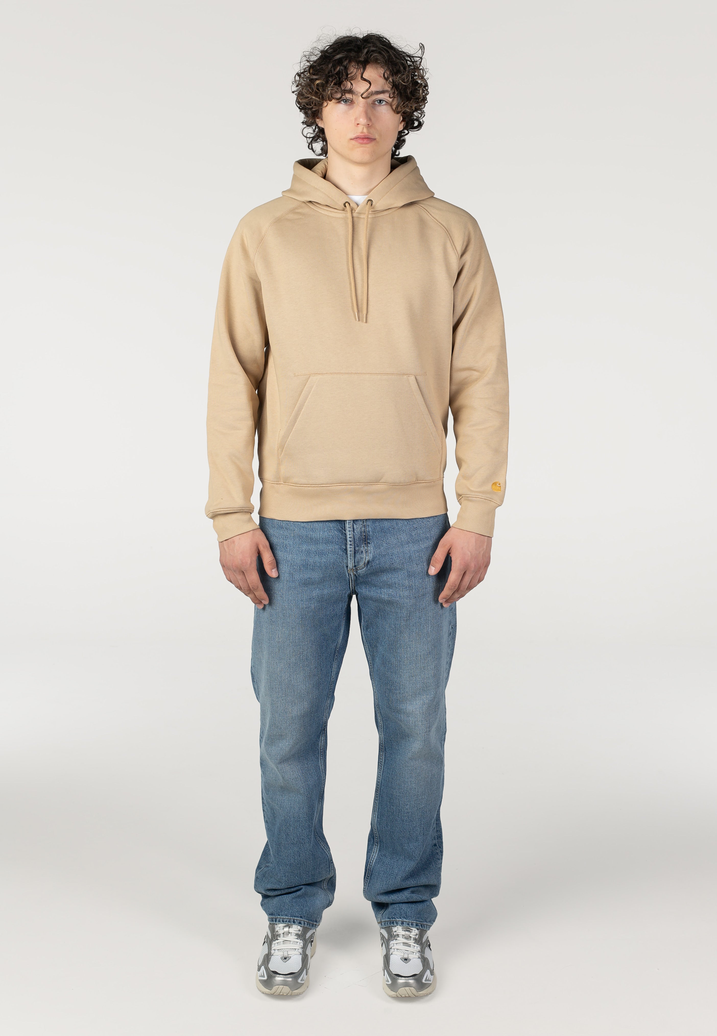 Carhartt WIP - Hooded Chase Sable/Gold - Hoodie | Men-Image