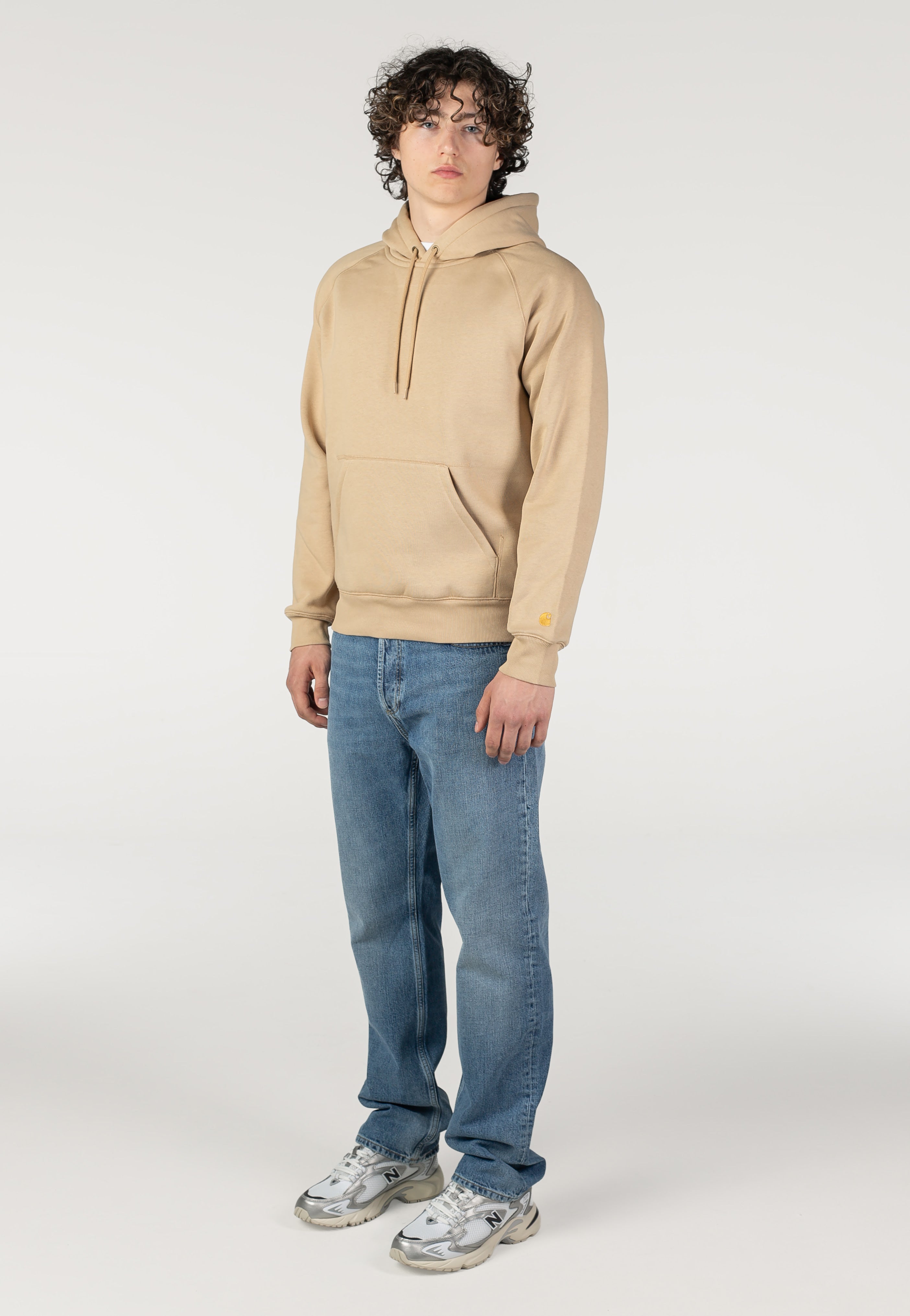 Carhartt WIP - Hooded Chase Sable/Gold - Hoodie | Men-Image