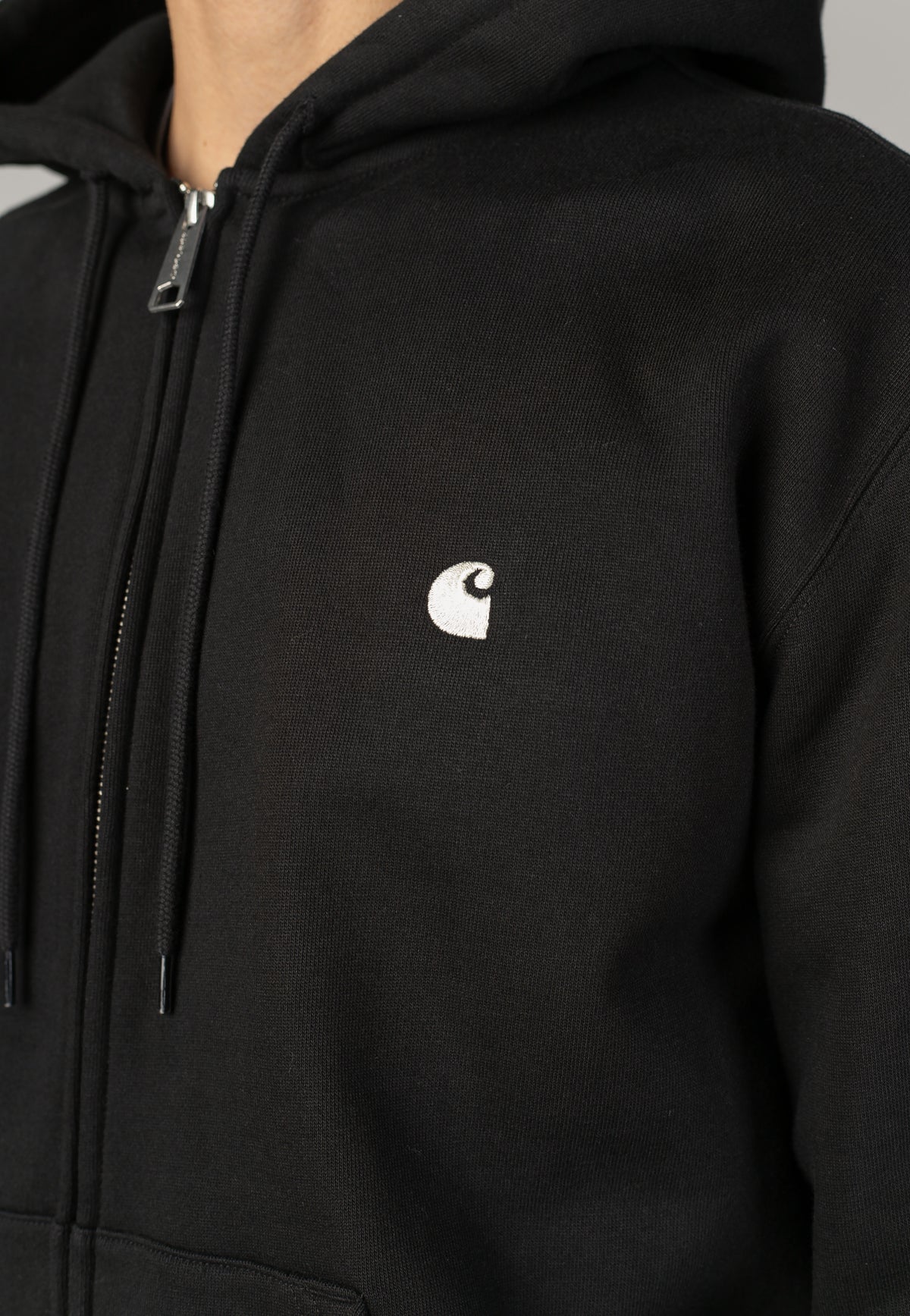 Carhartt WIP Hooded Mack Black/Wax Jacket | Men-Image