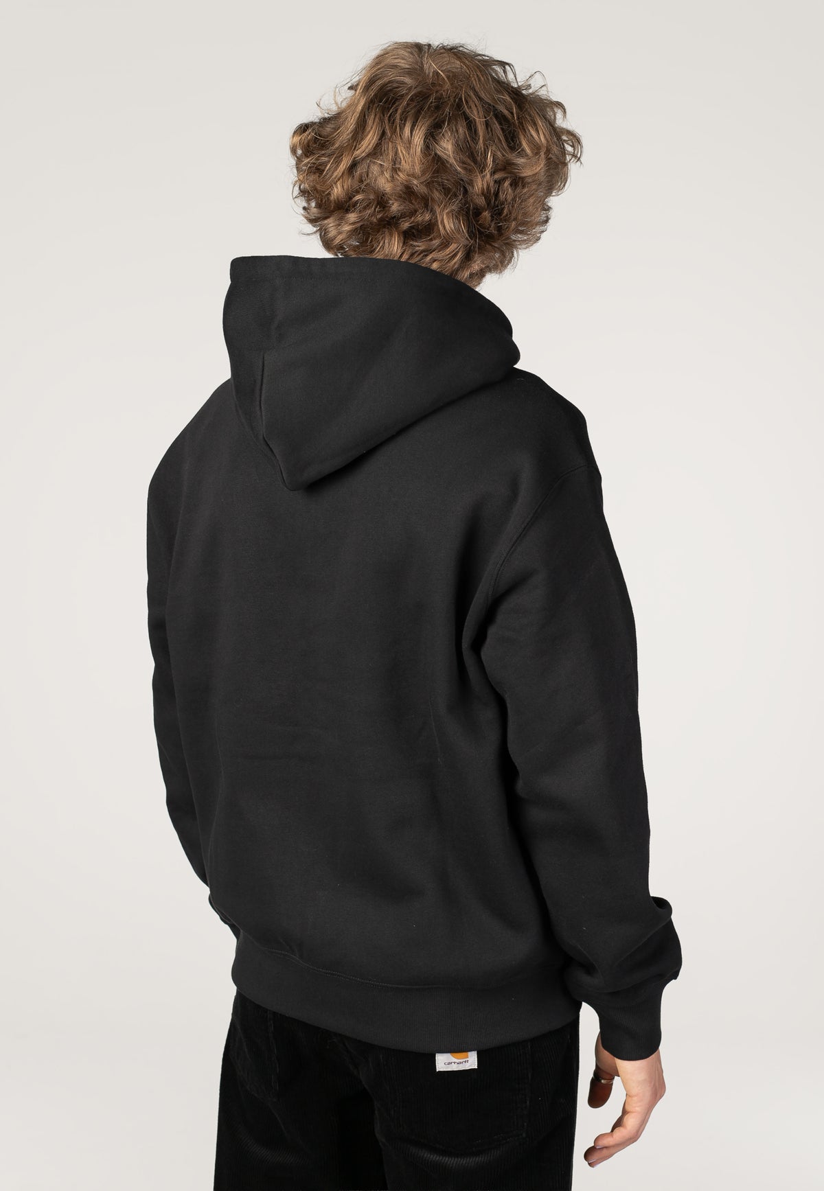 Carhartt WIP Hooded Mack Black/Wax Jacket | Men-Image