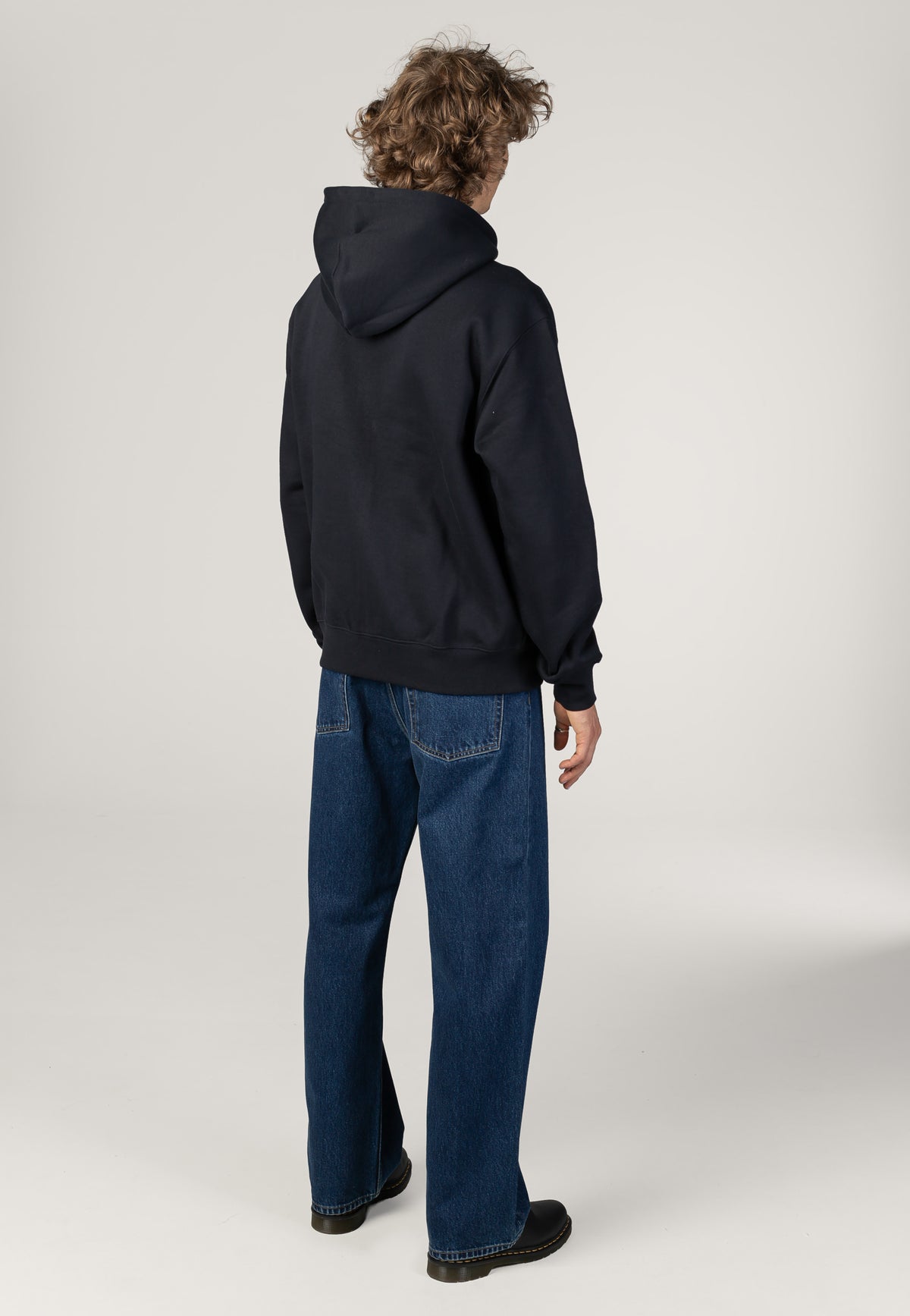 Carhartt WIP Hooded Mack Dark Navy/Wax Bunda | Men-Image