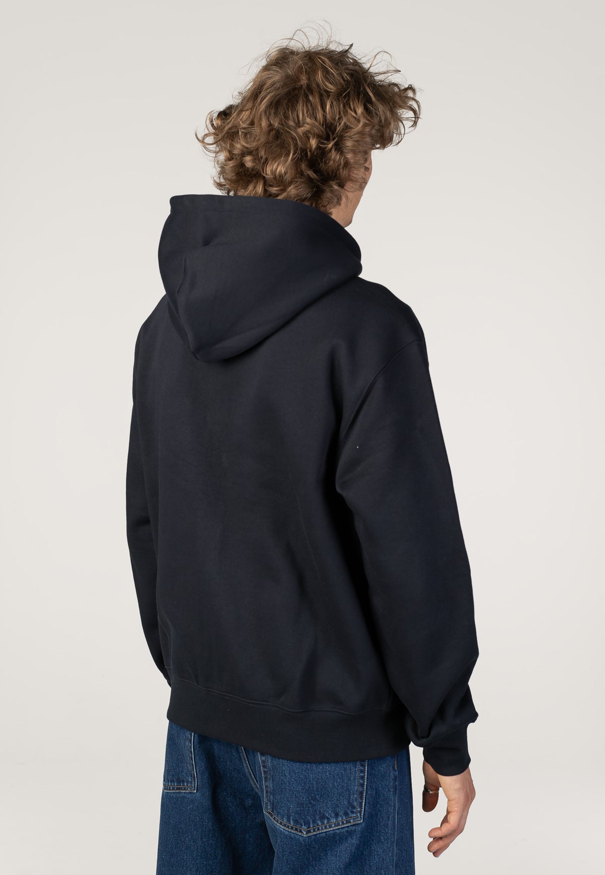 Carhartt WIP Hooded Mack Dark Navy/Wax Bunda | Men-Image
