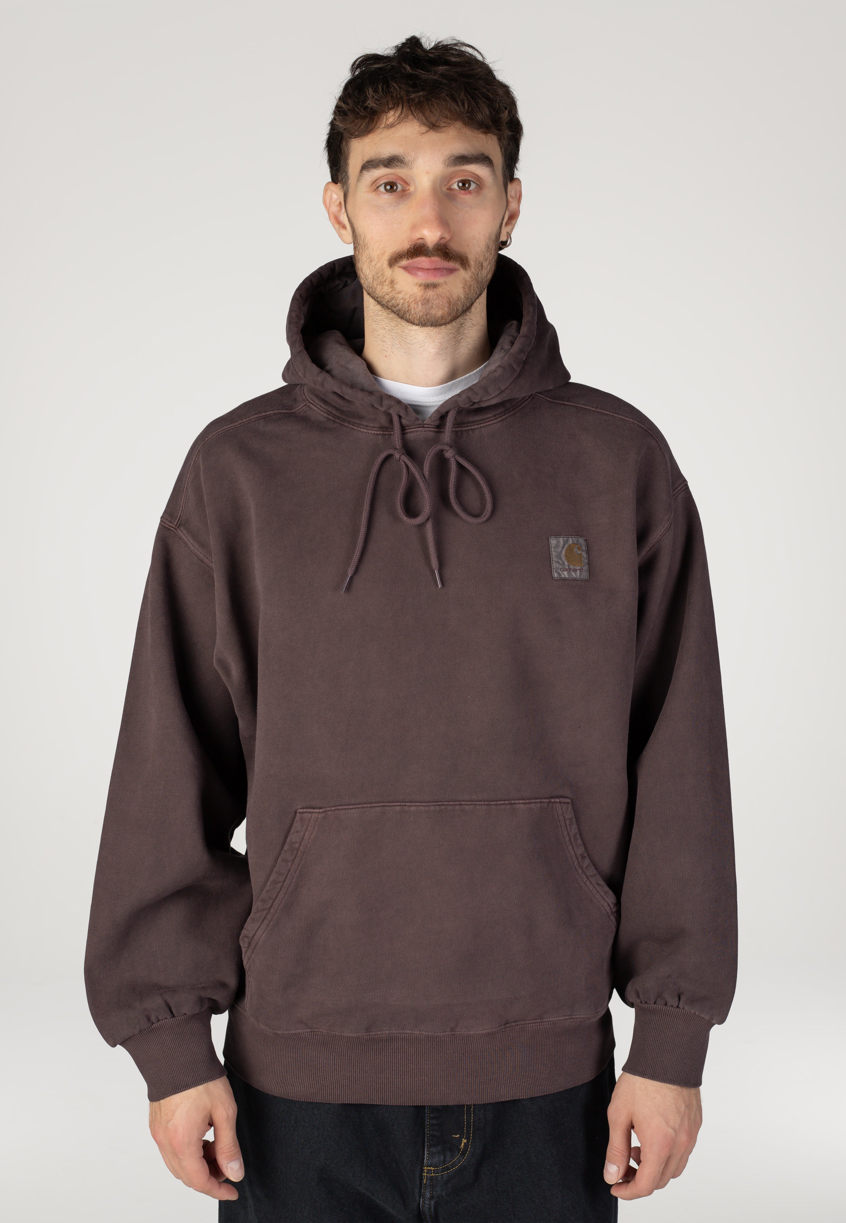 Carhartt WIP Hooded Vista Garment Dyed Palisander - Hoodie | Impericon
