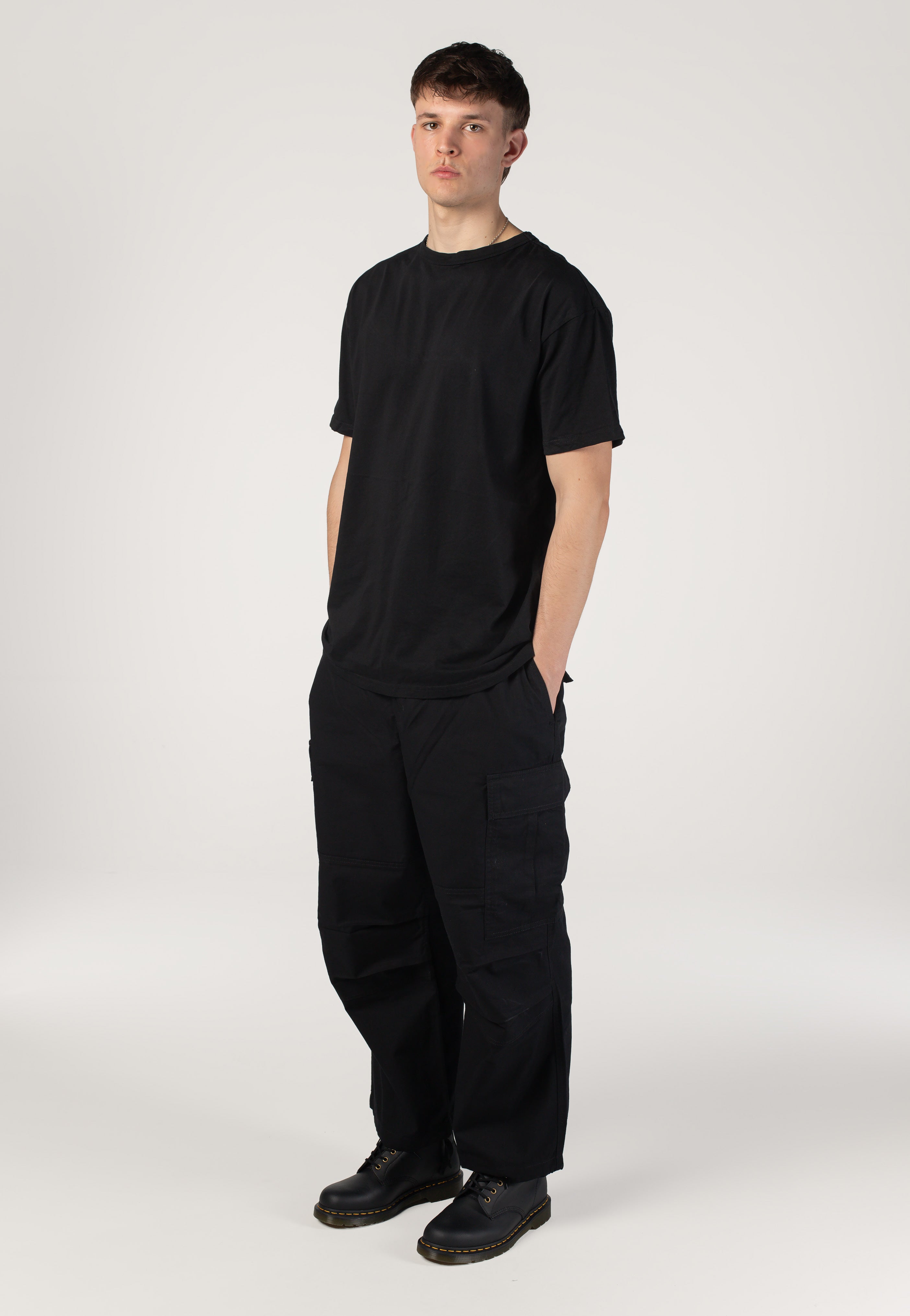Carhartt WIP - Jet Cargo Rinsed Black - Pants | Men-Image