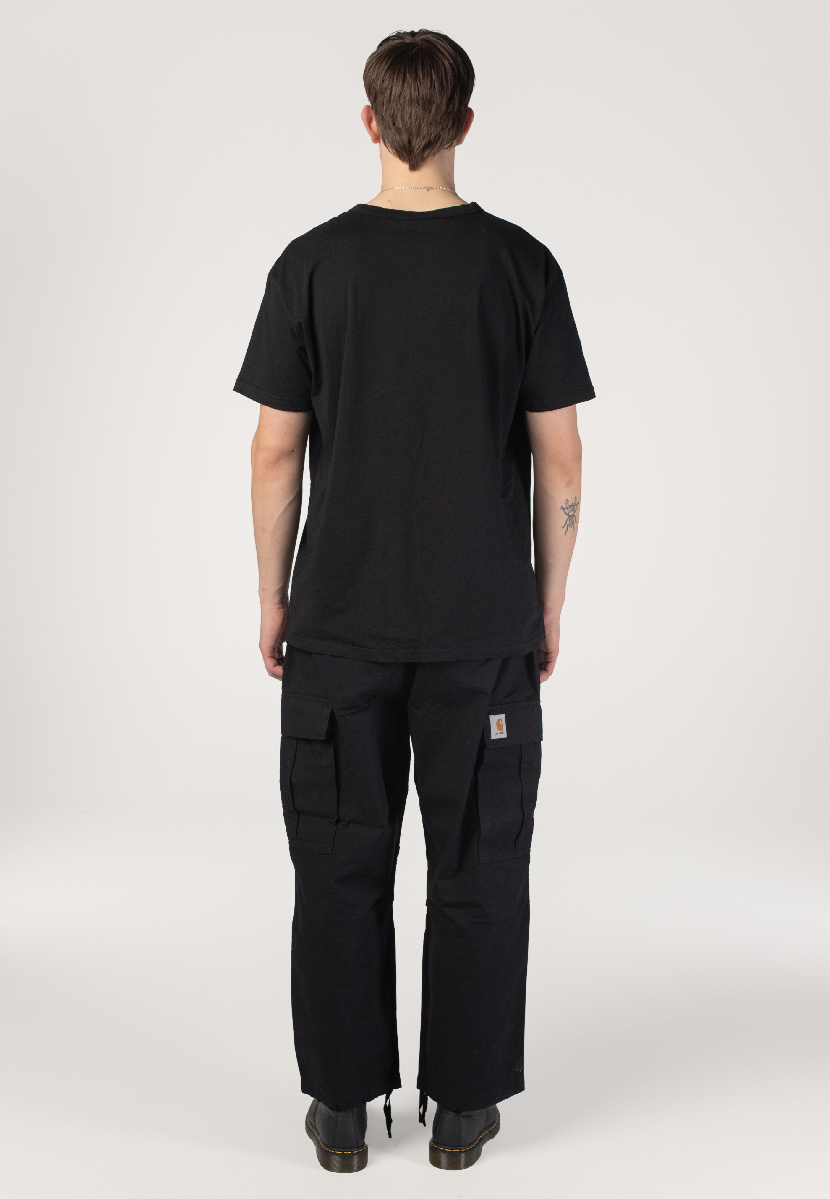 Carhartt WIP - Jet Cargo Rinsed Black - Pants | Men-Image