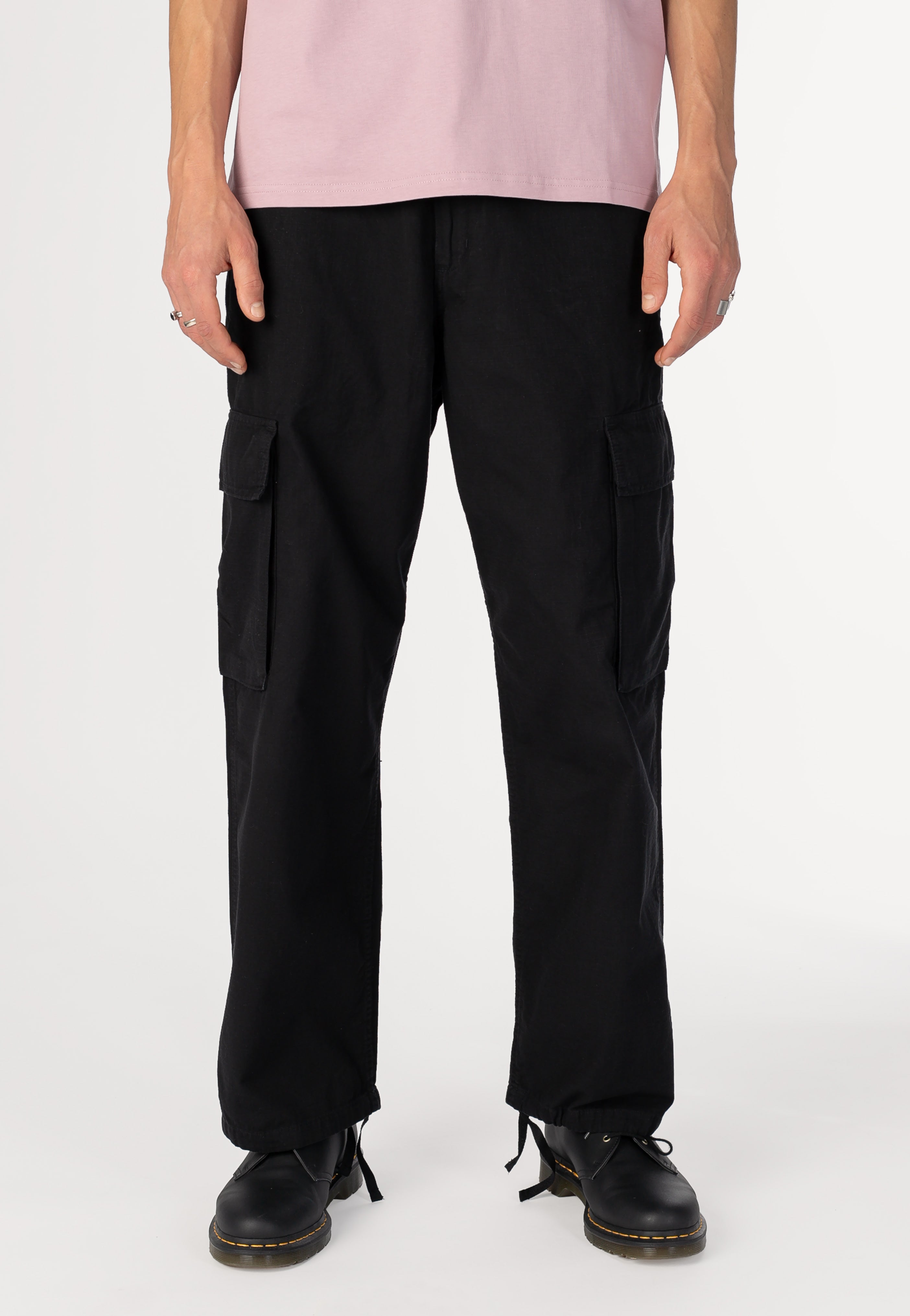 Carhartt WIP Kade Garment Dyed Black - Pants | Impericon