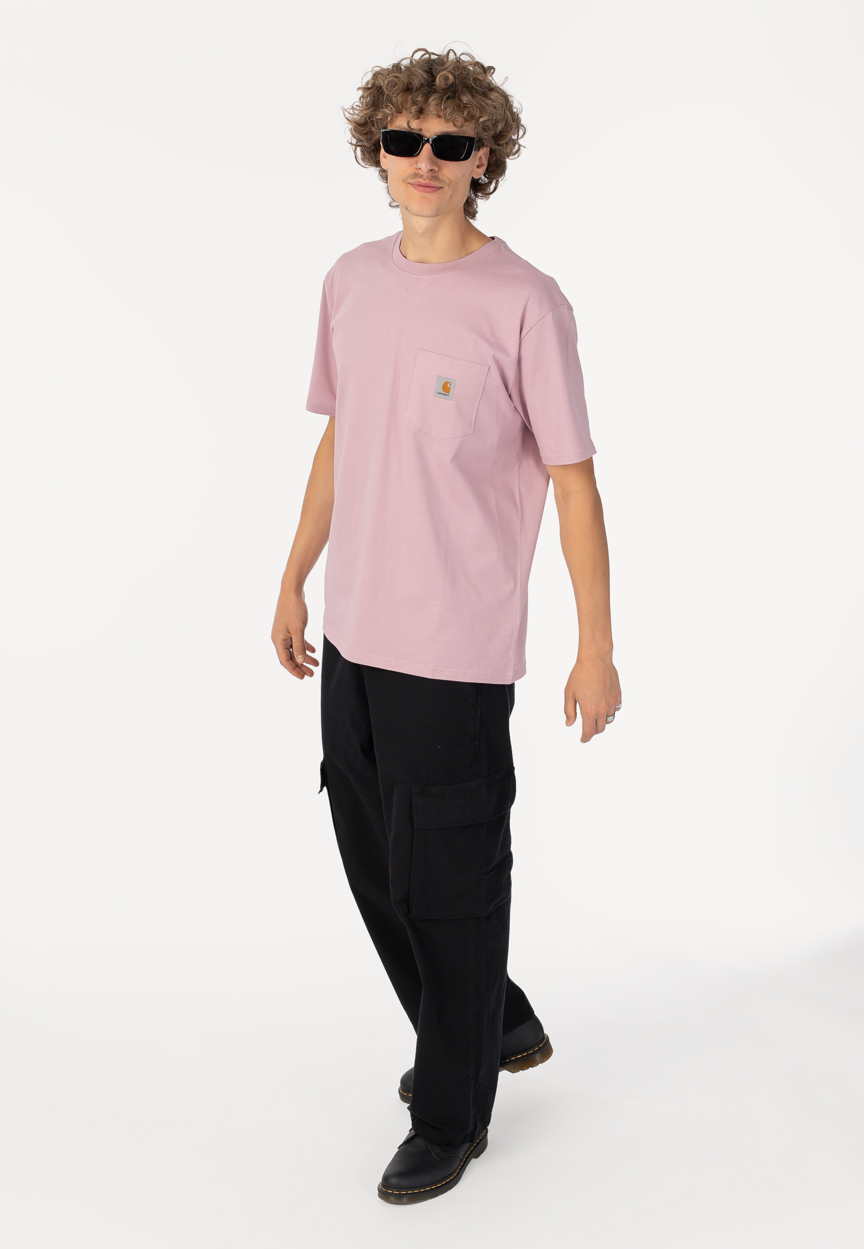 Carhartt WIP - Kade Garment Dyed Black - Pants | Men-Image