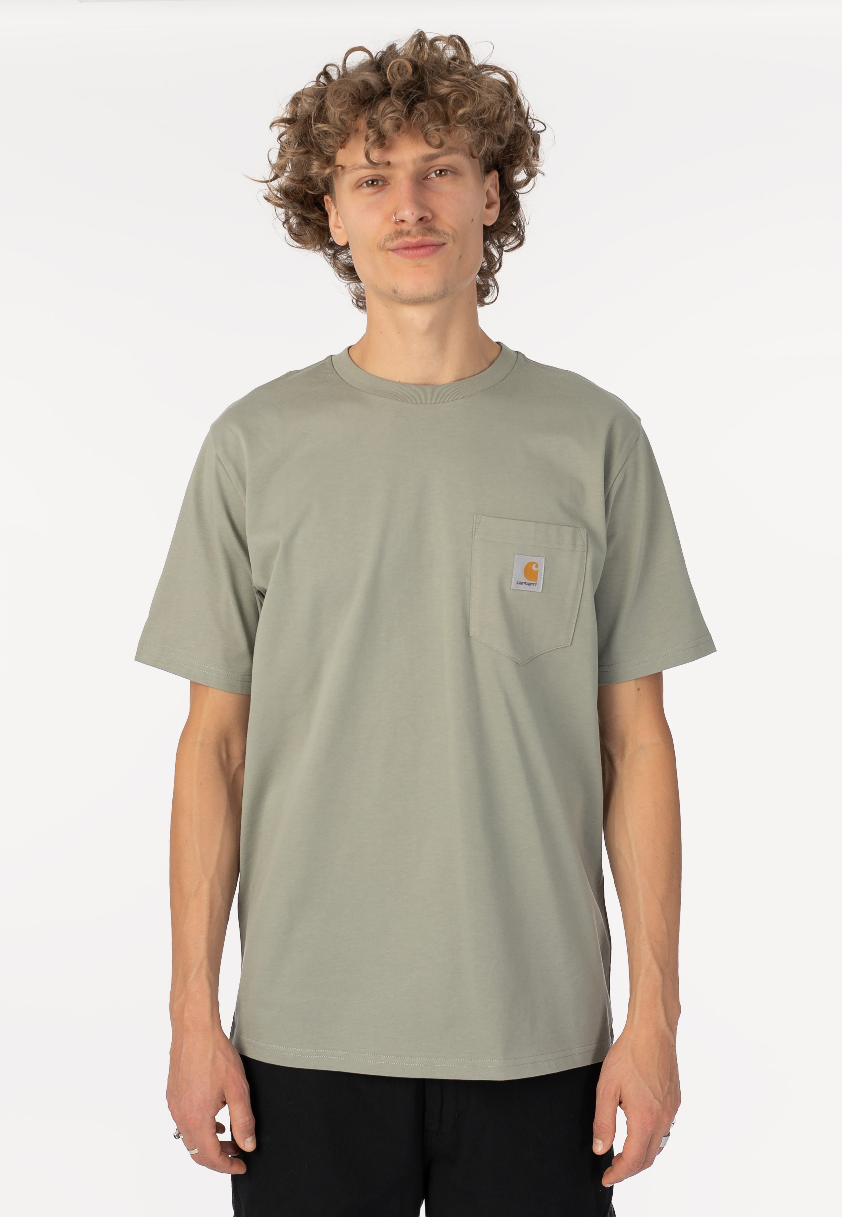 Carhartt WIP - Pocket Shady Green - T-Shirt | Men-Image