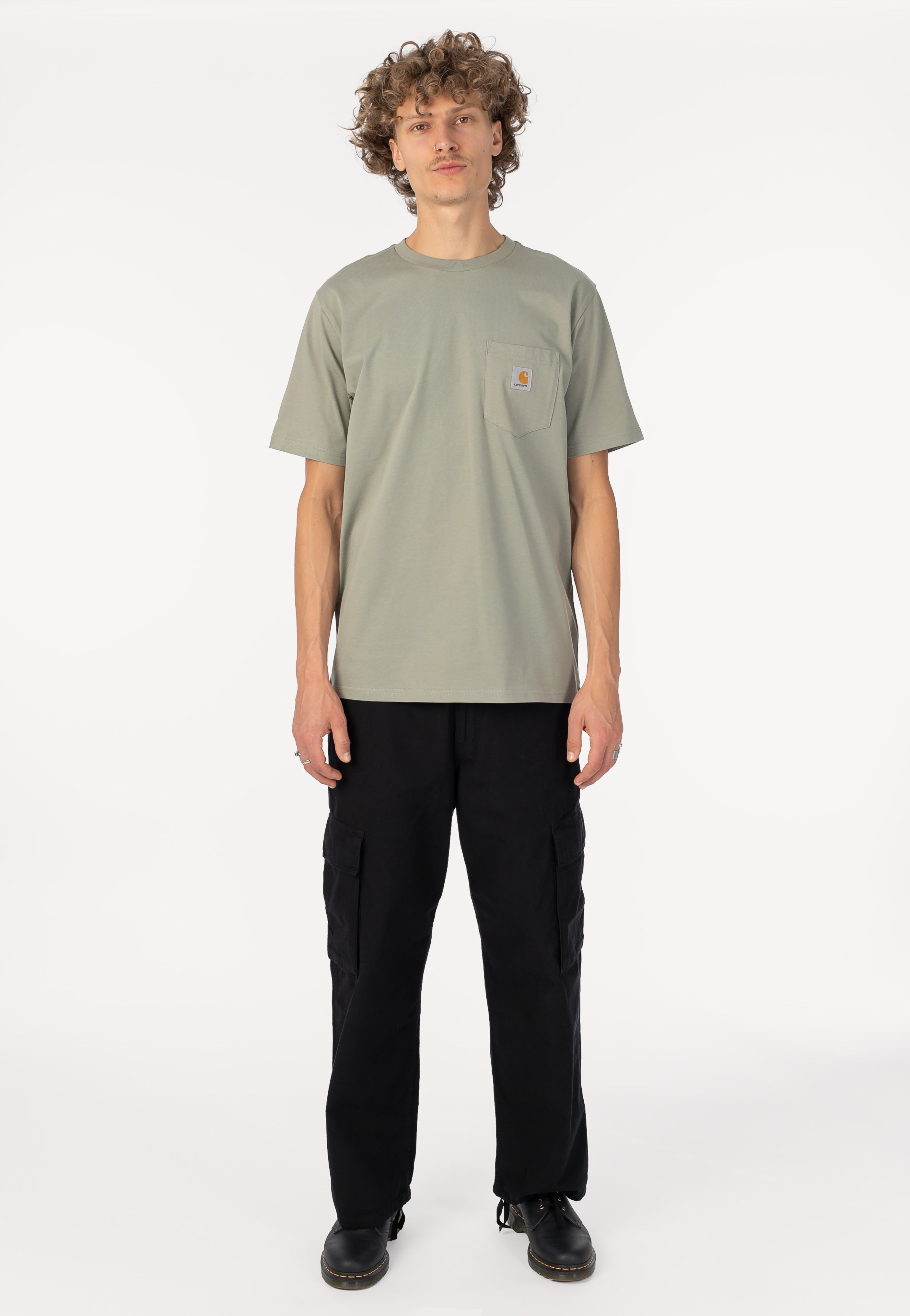 Carhartt WIP - Pocket Shady Green - T-Shirt | Men-Image