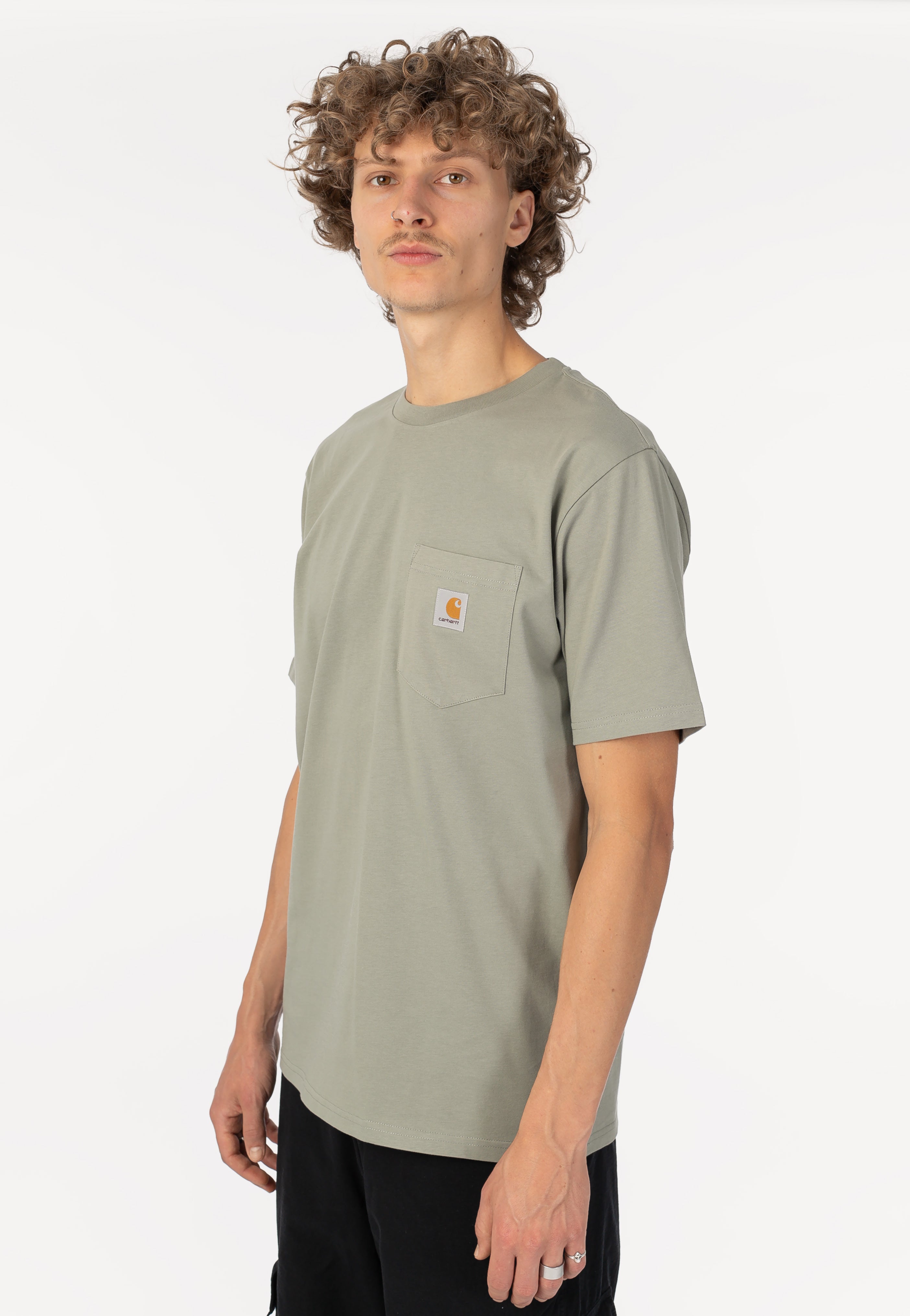 Carhartt WIP - Pocket Shady Green - T-Shirt | Men-Image