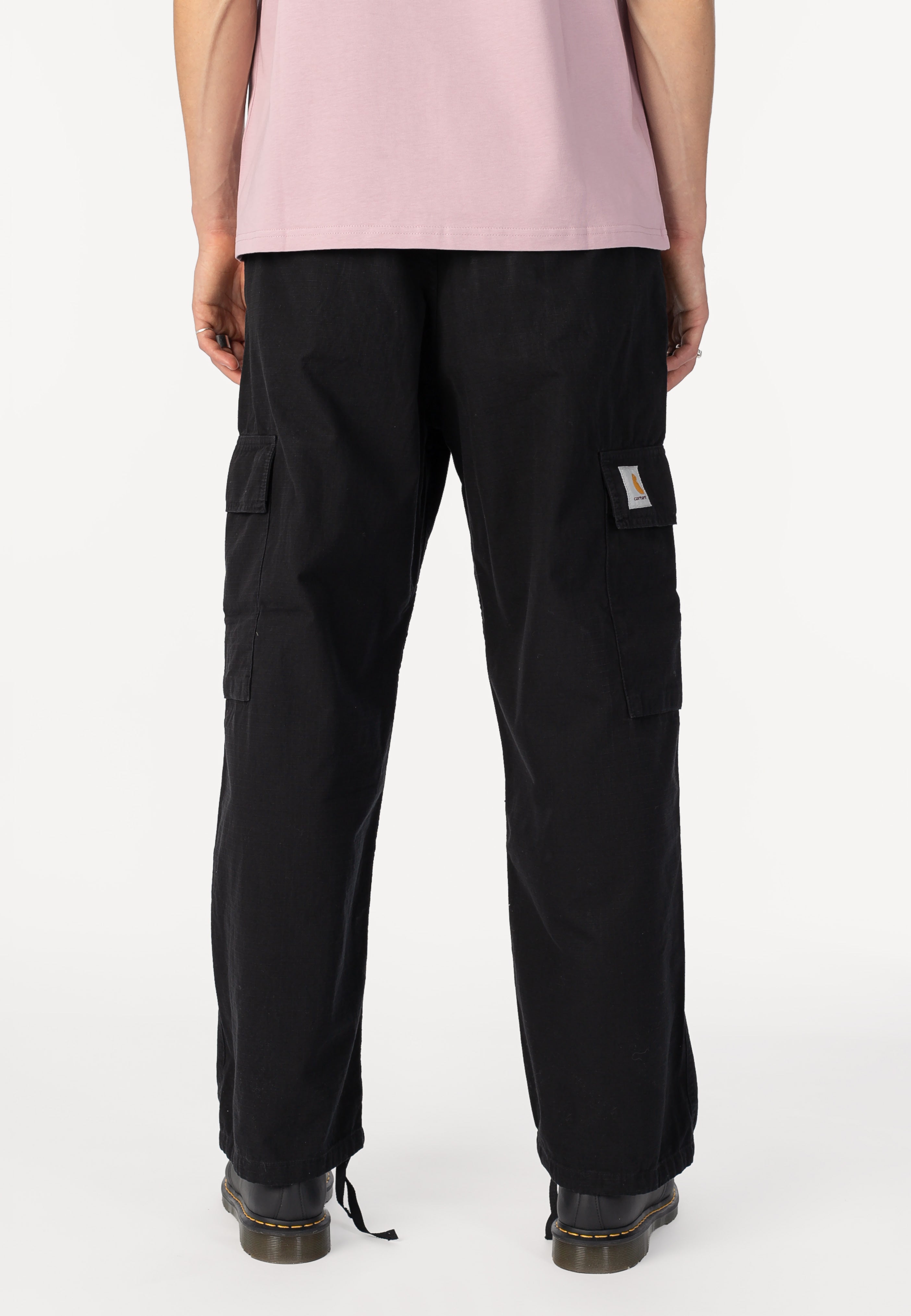 Carhartt WIP - Kade Garment Dyed Black - Pants | Men-Image