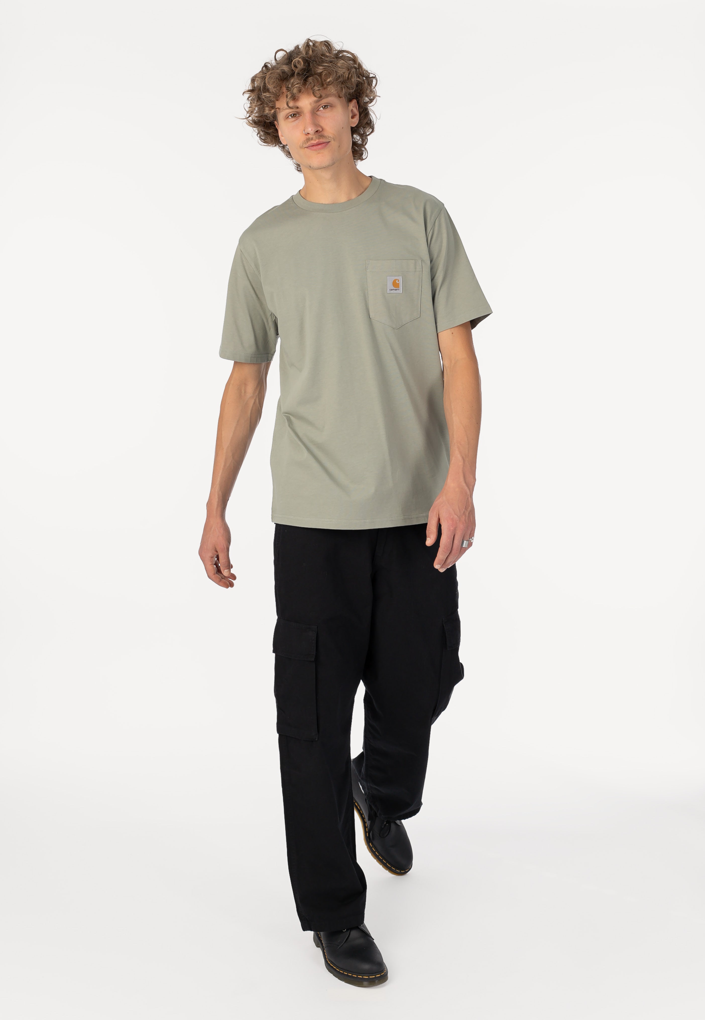 Carhartt WIP - Pocket Shady Green - T-Shirt | Men-Image
