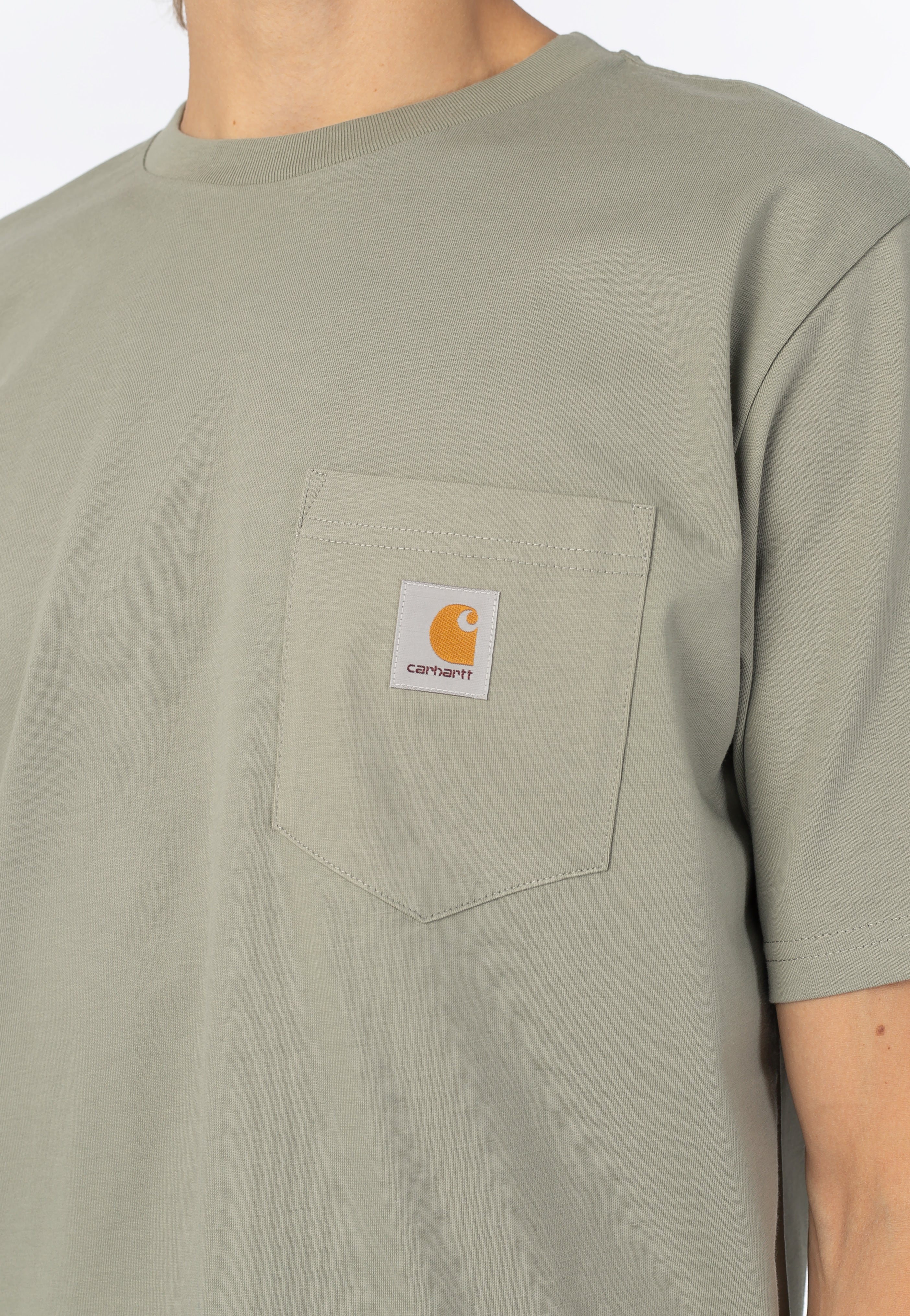 Carhartt WIP - Pocket Shady Green - T-Shirt | Men-Image