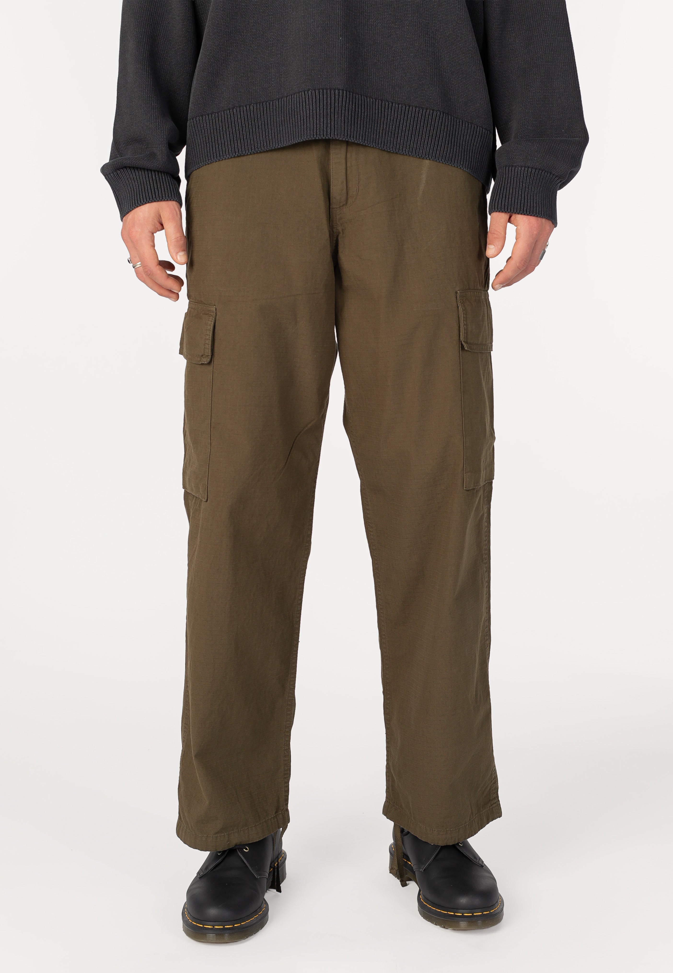 Carhartt WIP - Kade Garment Dyed Dark Beech - Pants | Men-Image