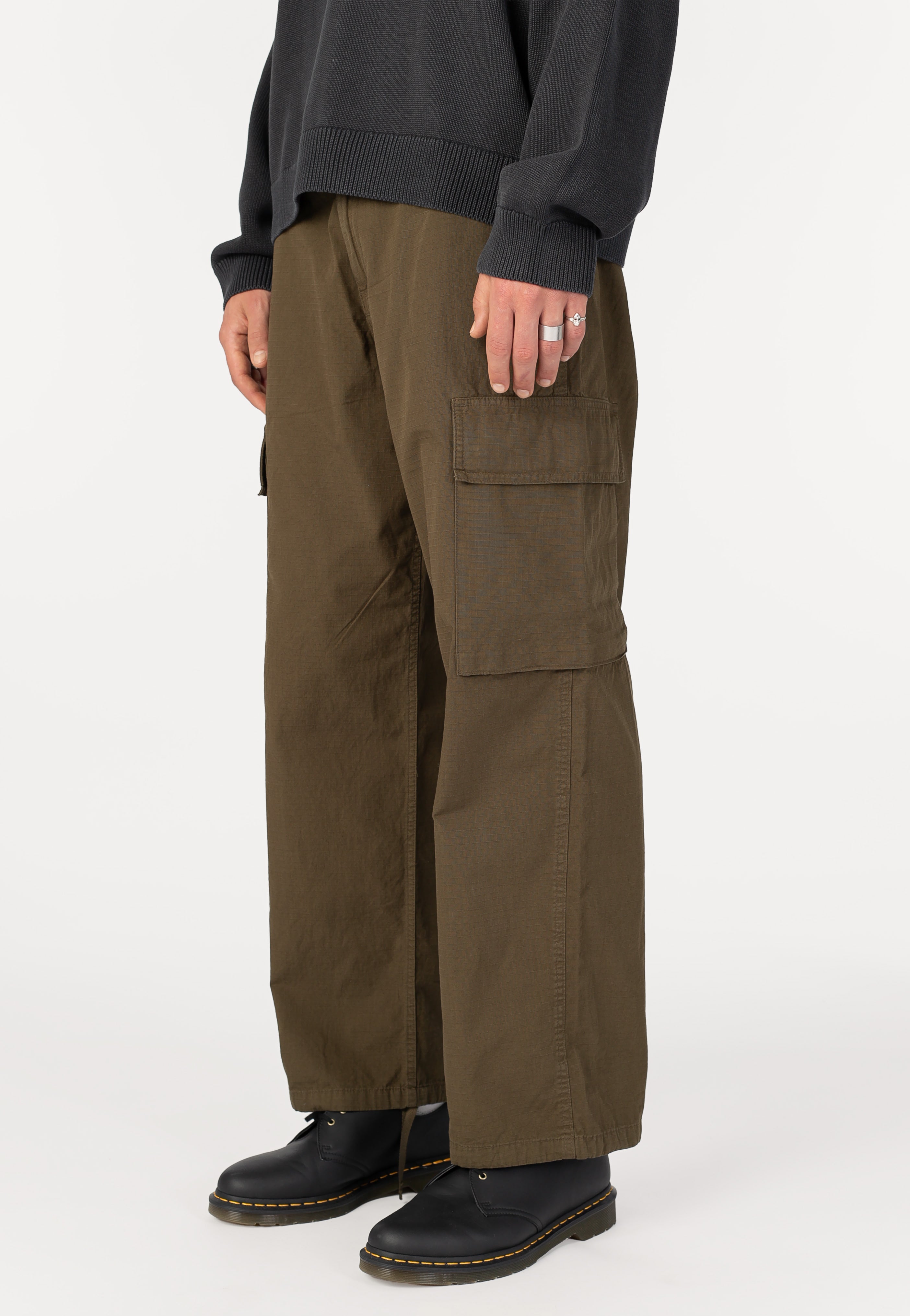 Carhartt WIP - Kade Garment Dyed Dark Beech - Pants | Men-Image