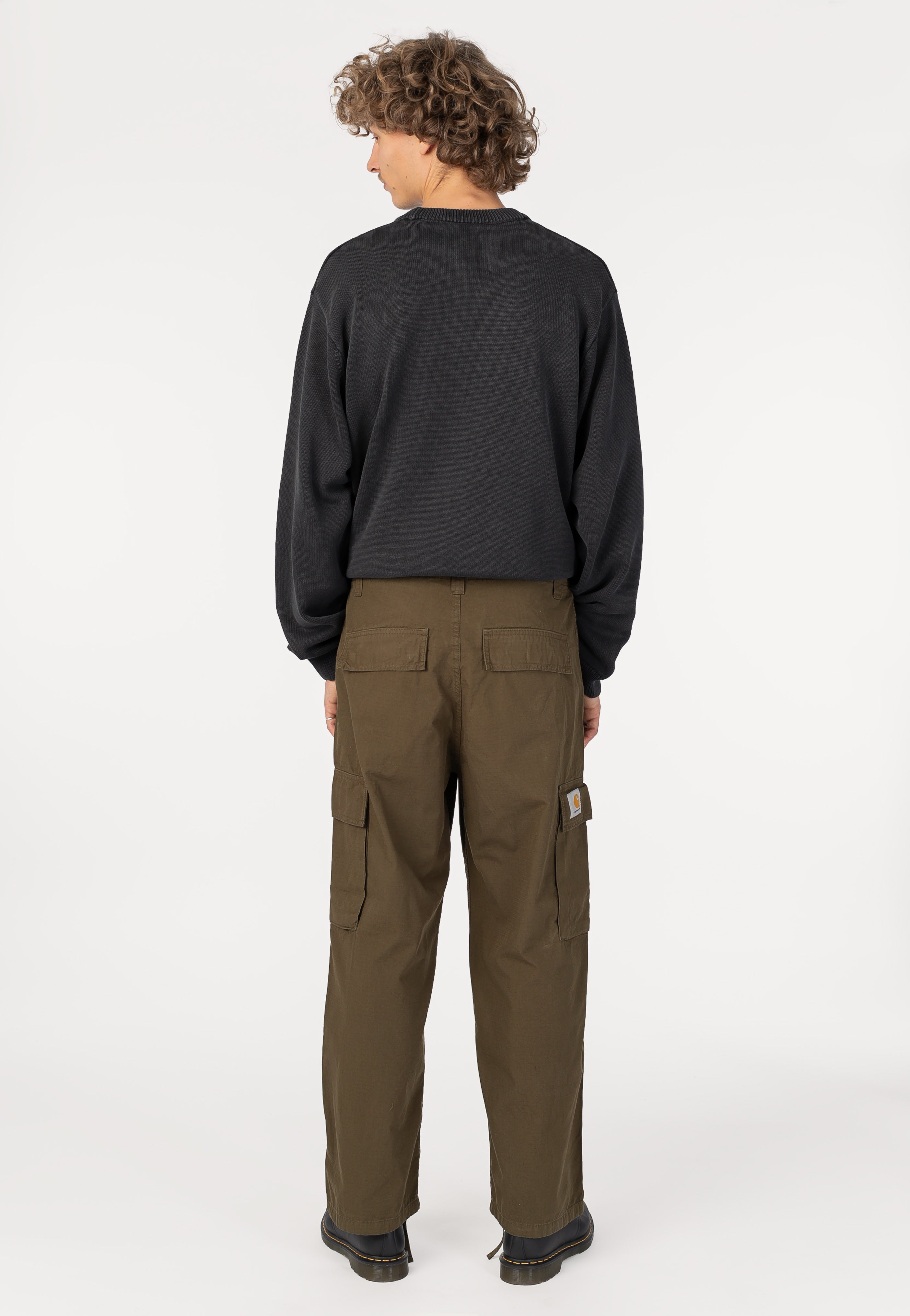 Carhartt WIP - Kade Garment Dyed Dark Beech - Pants | Men-Image