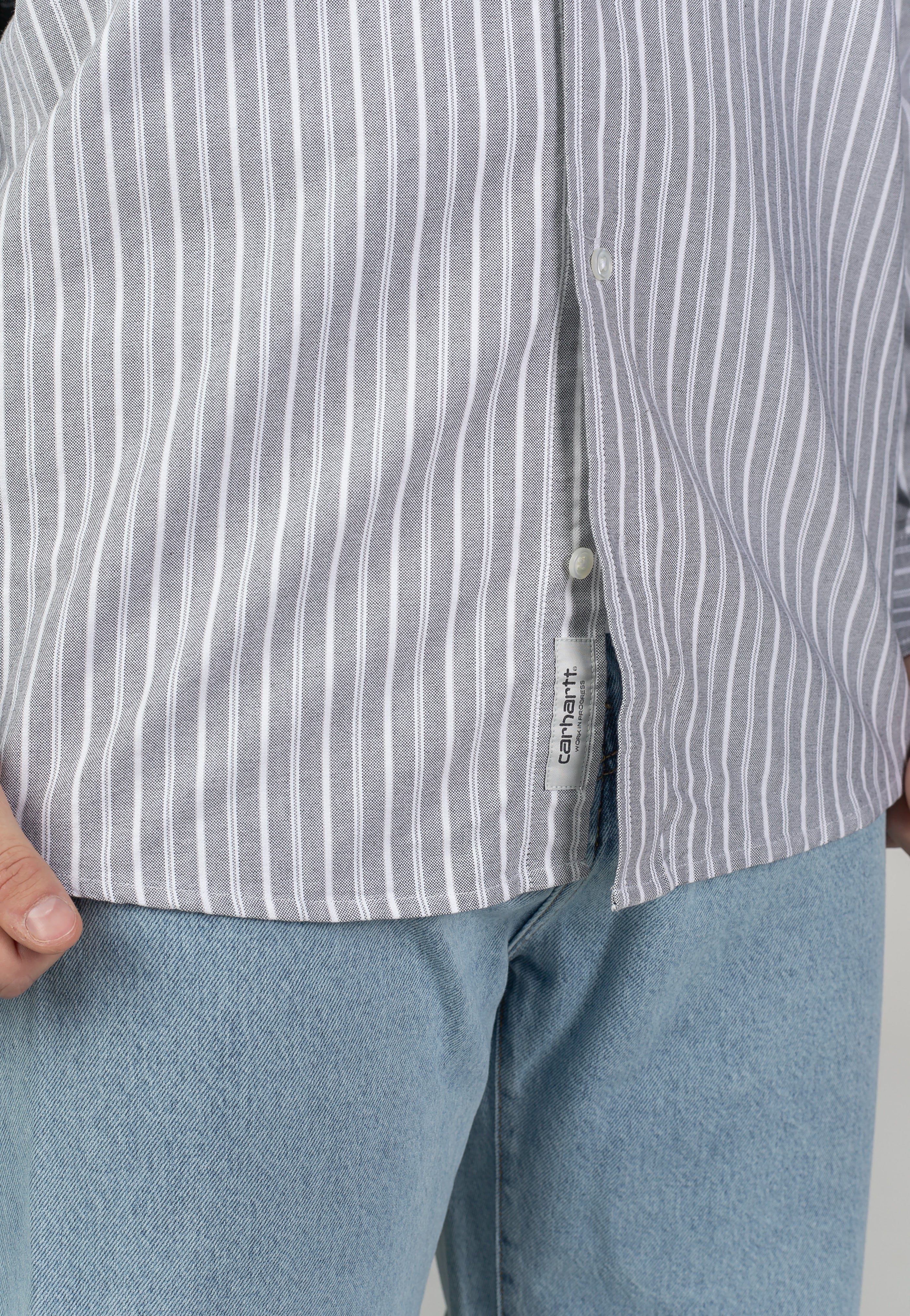 Carhartt WIP - Kanan Stripe/Black - Shirt | Men-Image