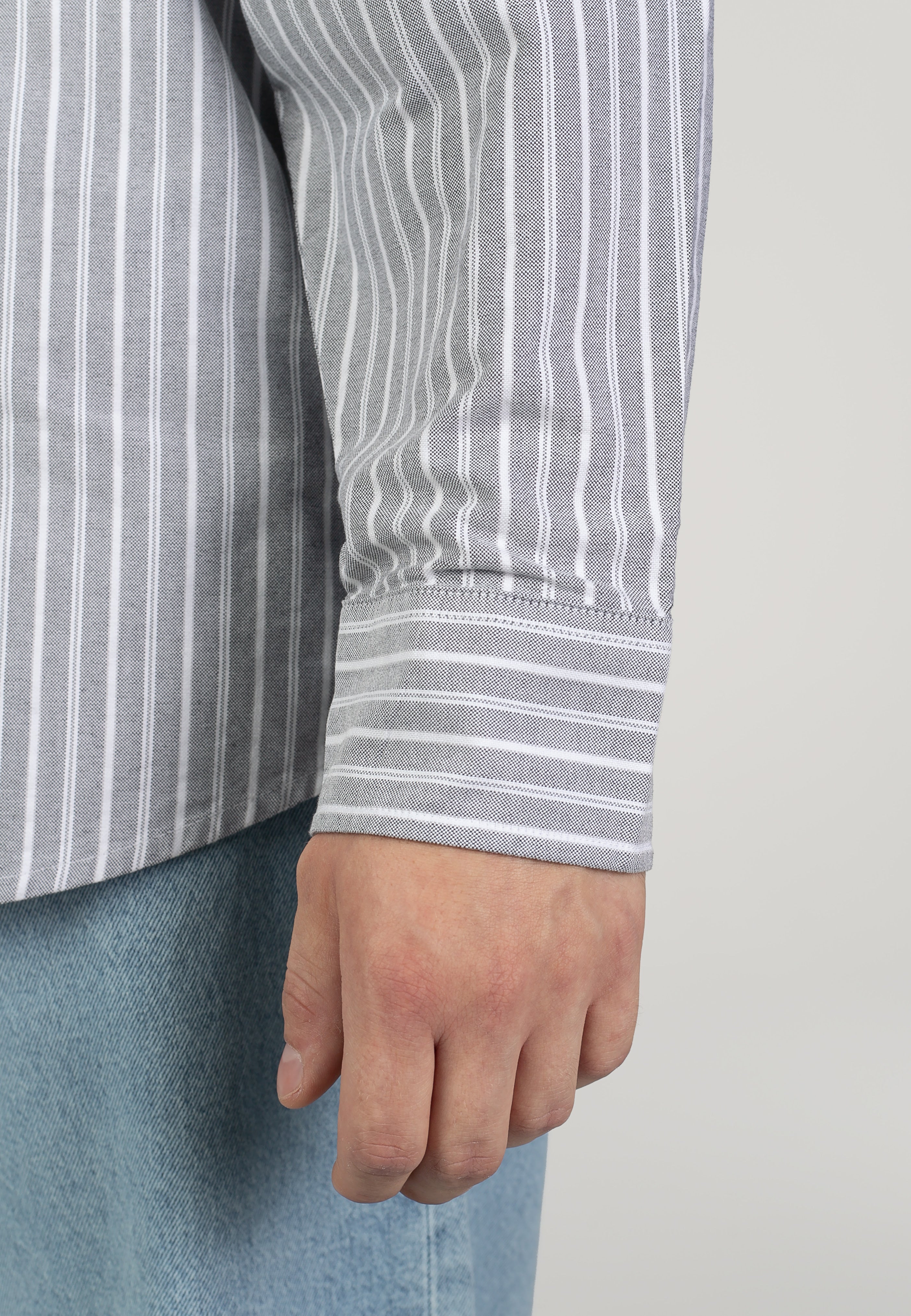 Carhartt WIP - Kanan Stripe/Black - Shirt | Men-Image
