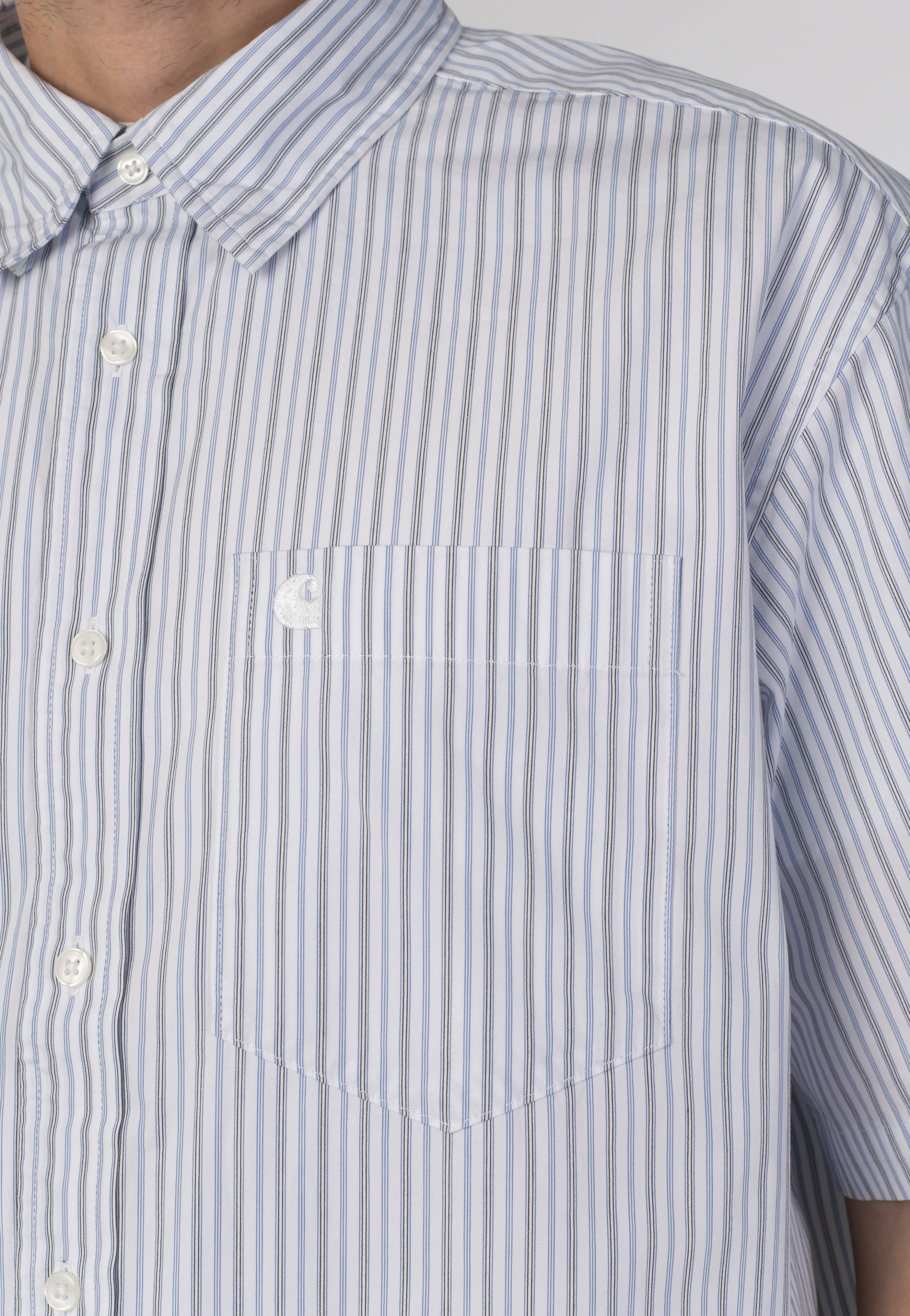Carhartt WIP - Keene Stripe White - Shirt | Men-Image