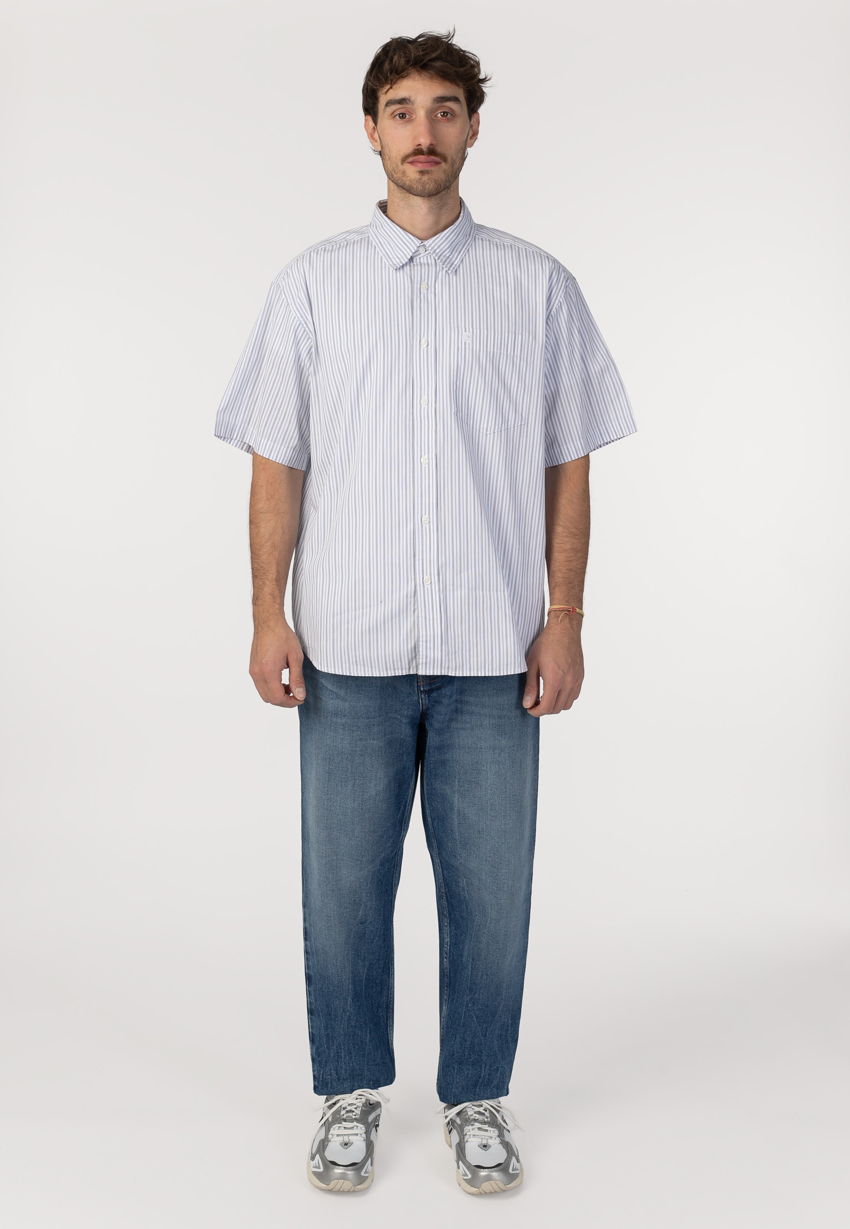 Carhartt WIP - Keene Stripe White - Shirt | Men-Image