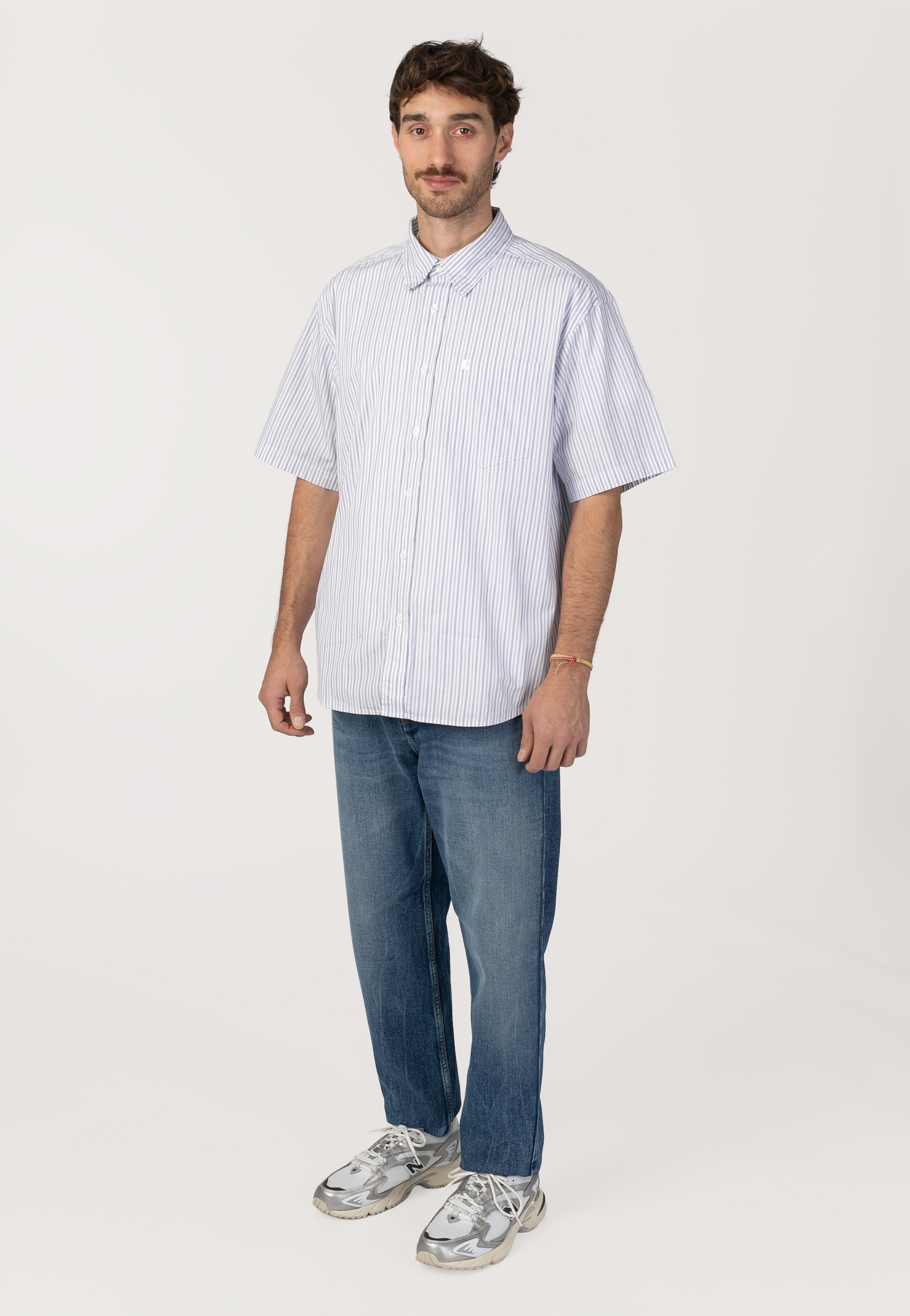 Carhartt WIP - Keene Stripe White - Shirt | Men-Image