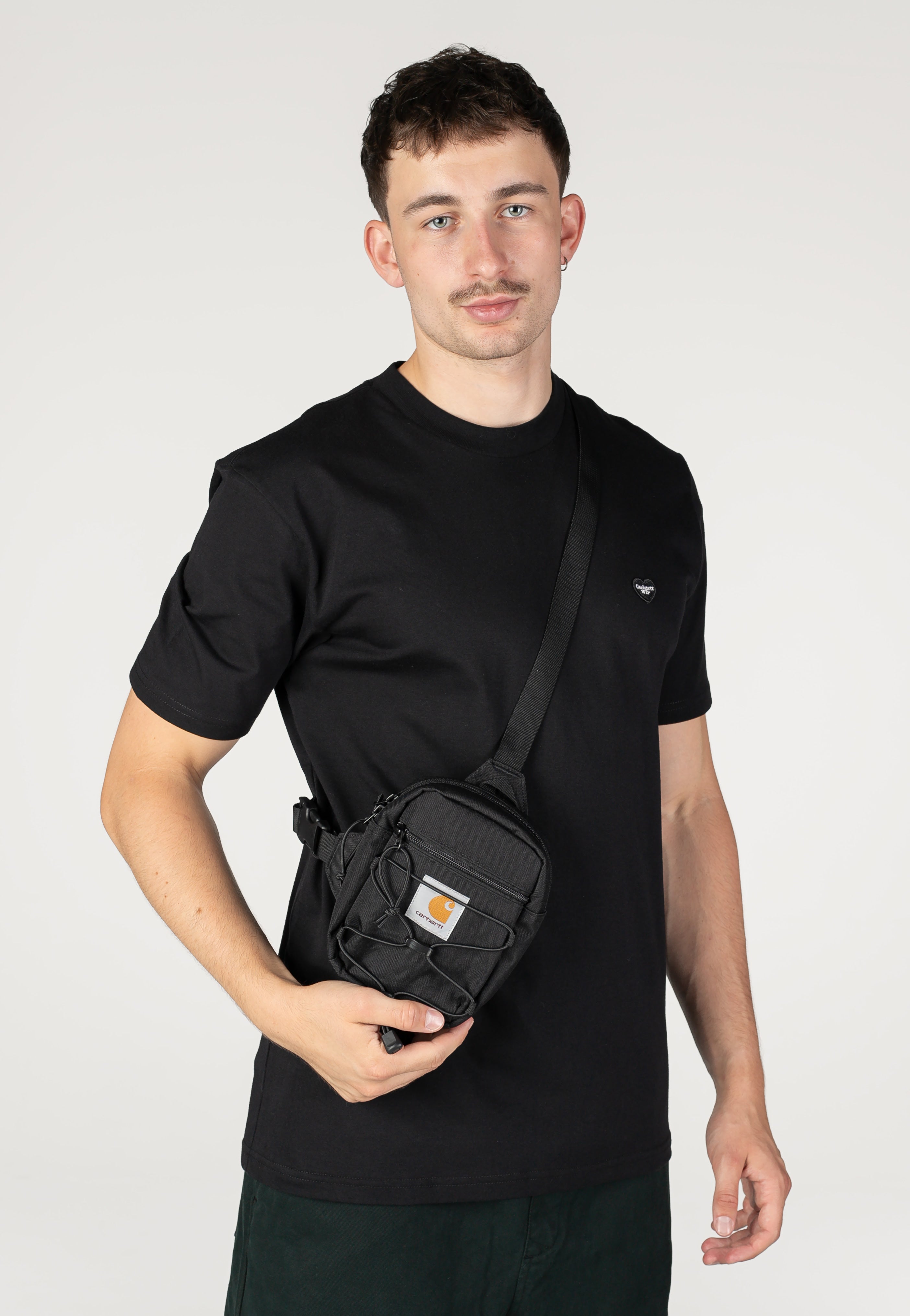 Carhartt WIP - Kickflip Black - Shoulder Bag | Neutral-Image