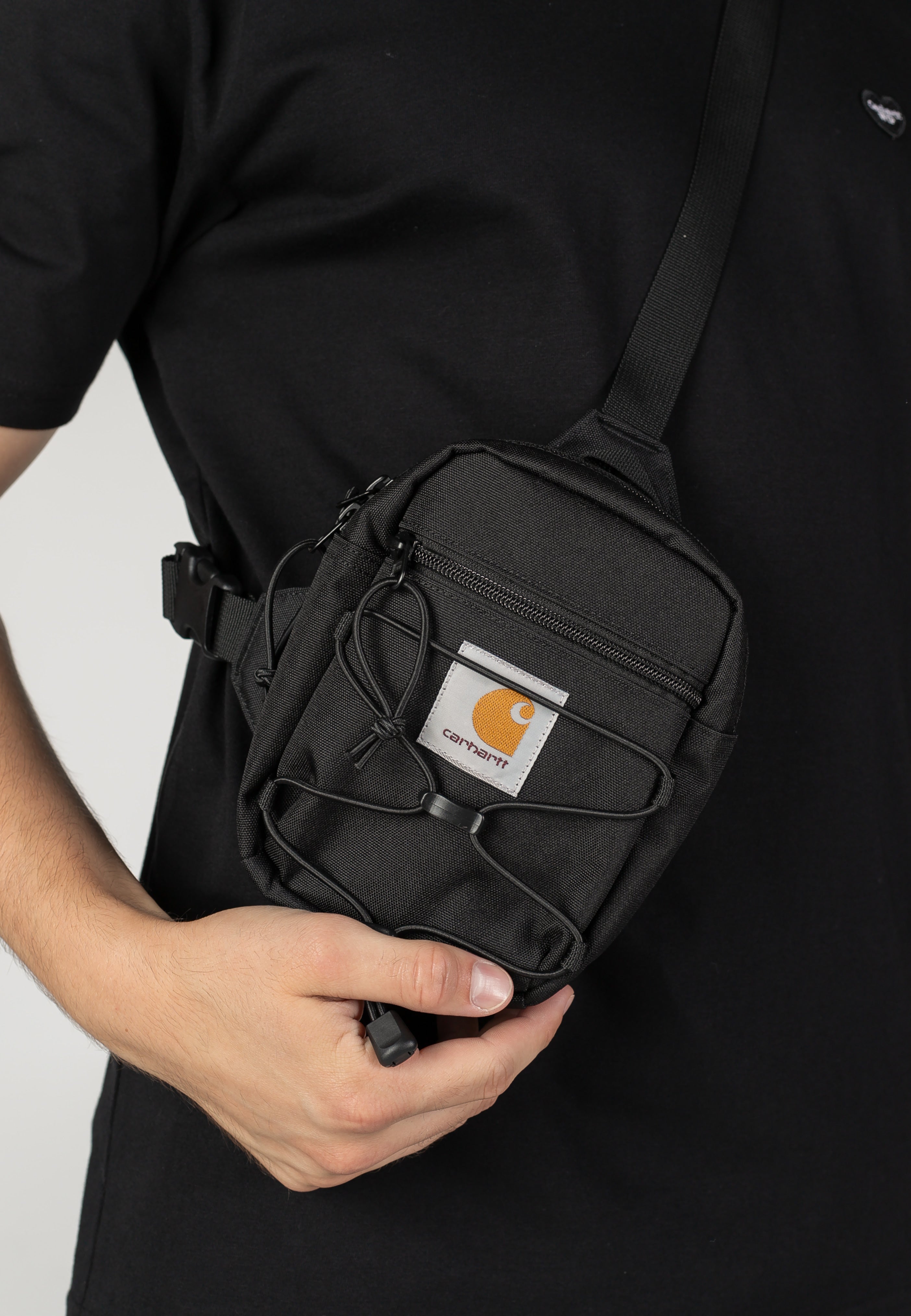 Carhartt WIP - Kickflip Black - Shoulder Bag | Neutral-Image