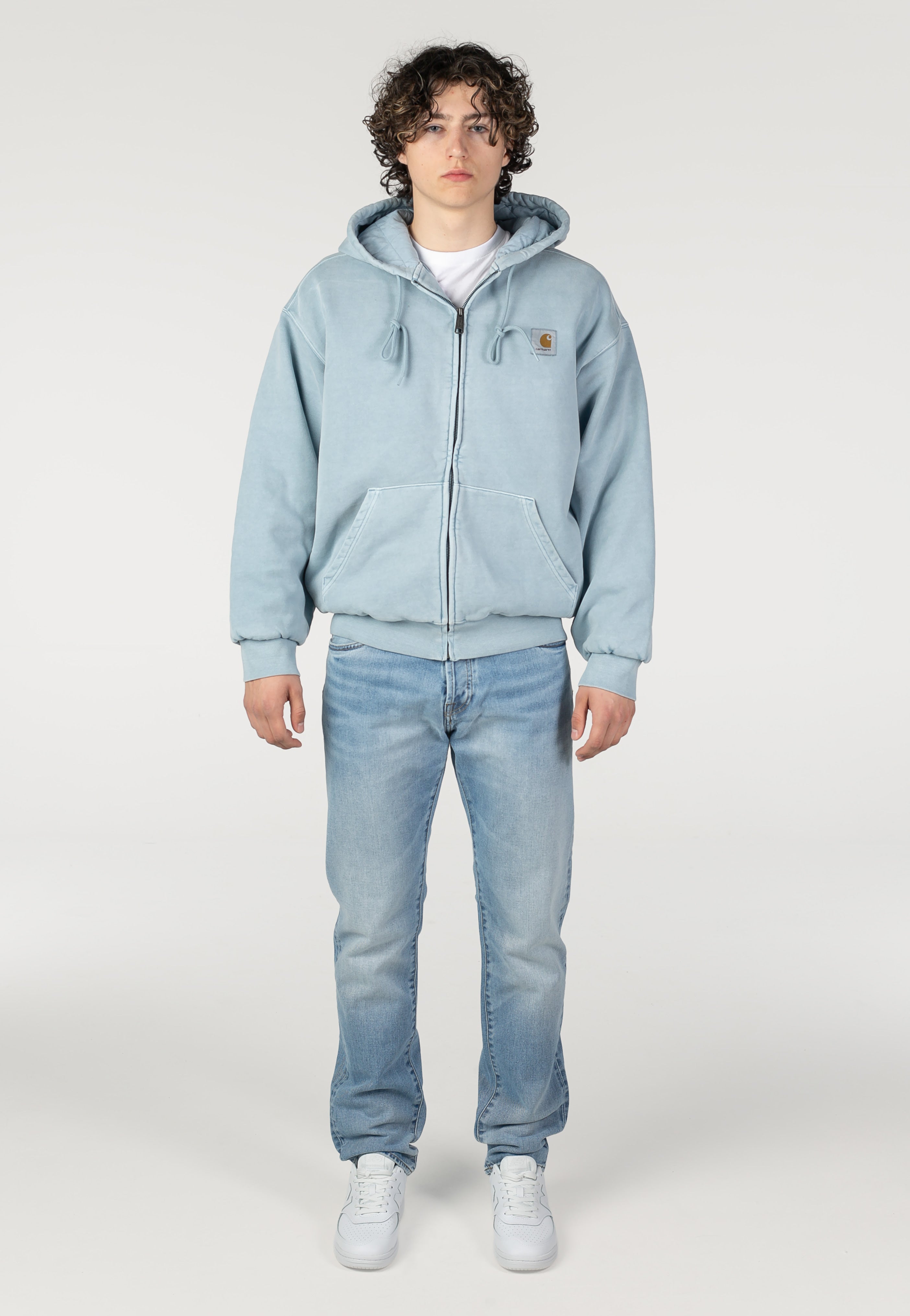 Carhartt WIP - Klondike Light Used Wash Blue - Jeans | Men-Image