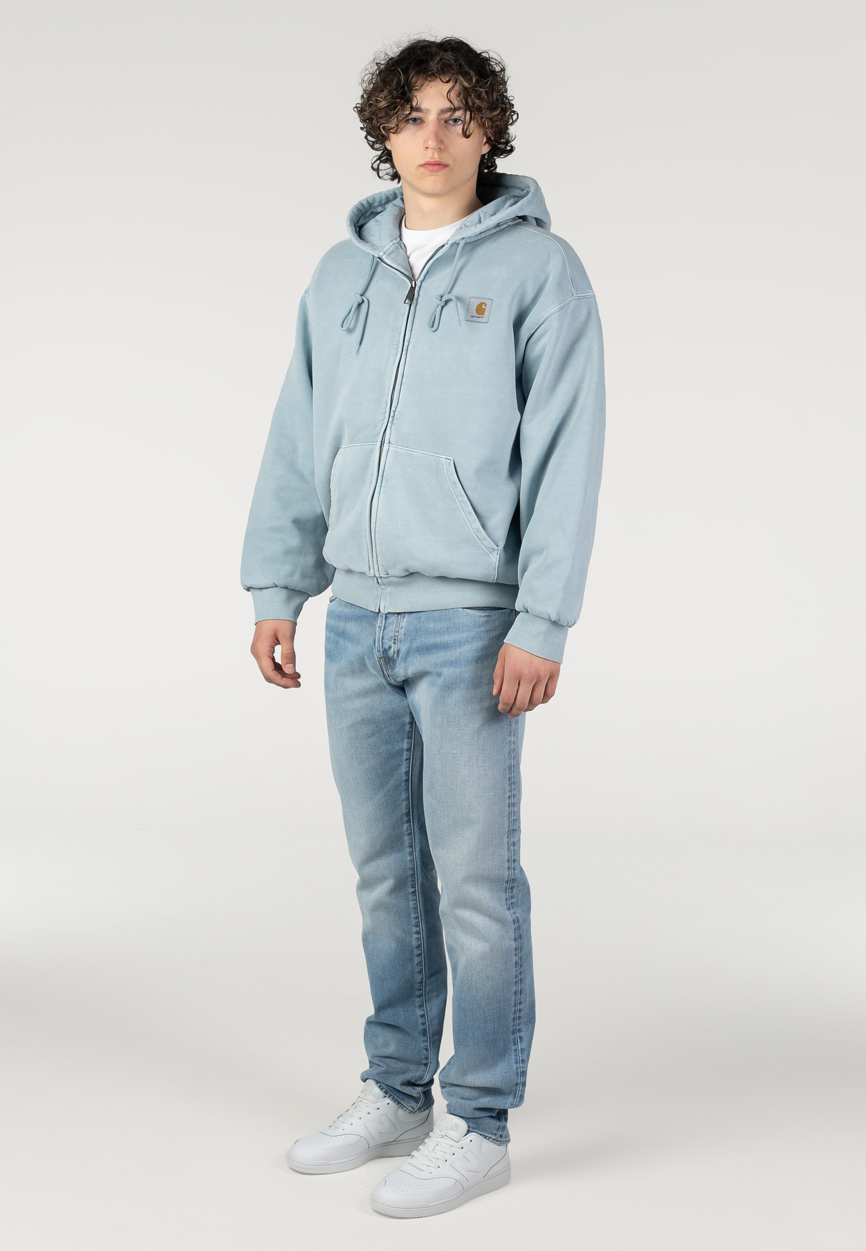 Carhartt WIP - Klondike Light Used Wash Blue - Jeans | Men-Image