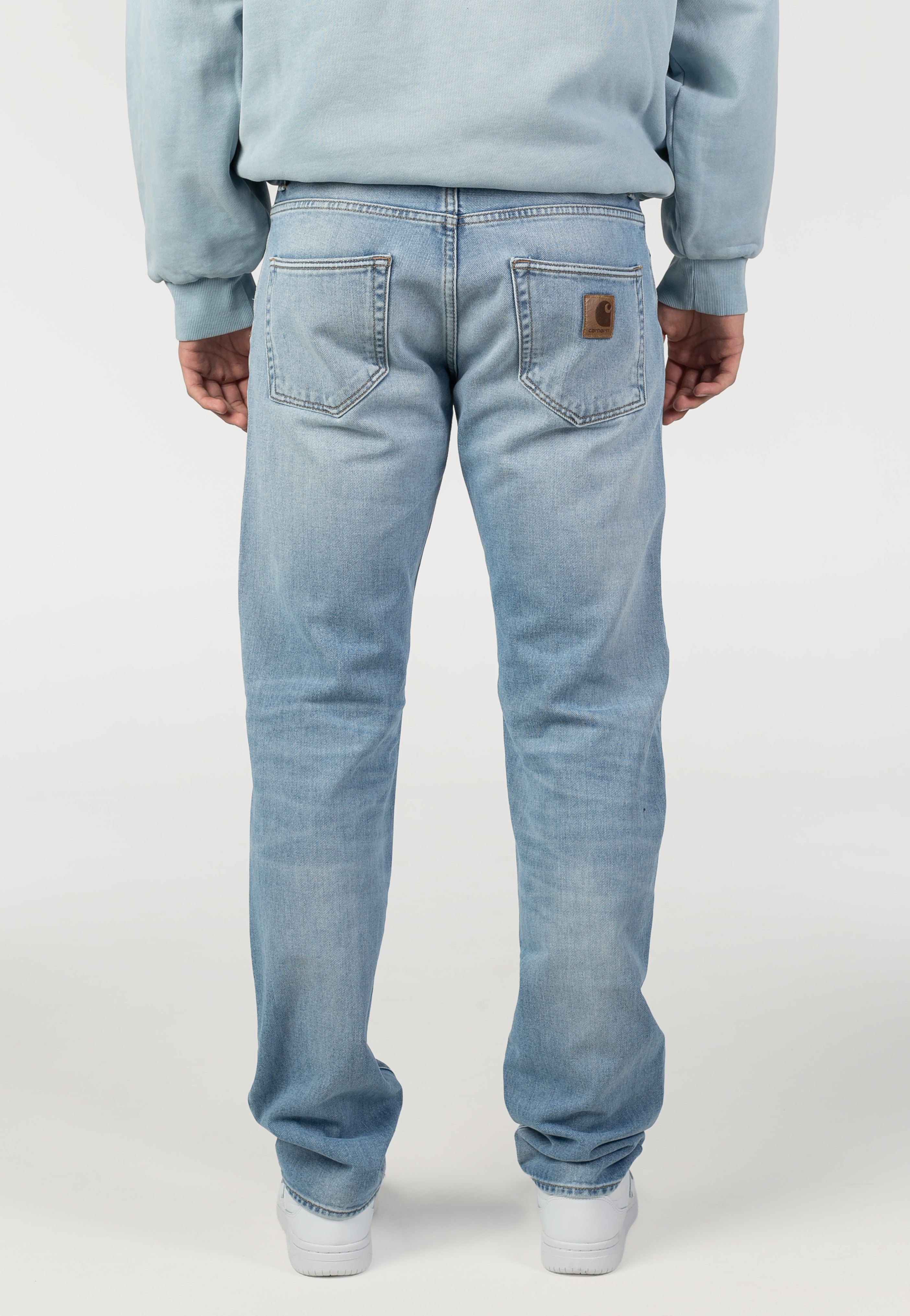 Carhartt WIP - Klondike Light Used Wash Blue - Jeans | Men-Image