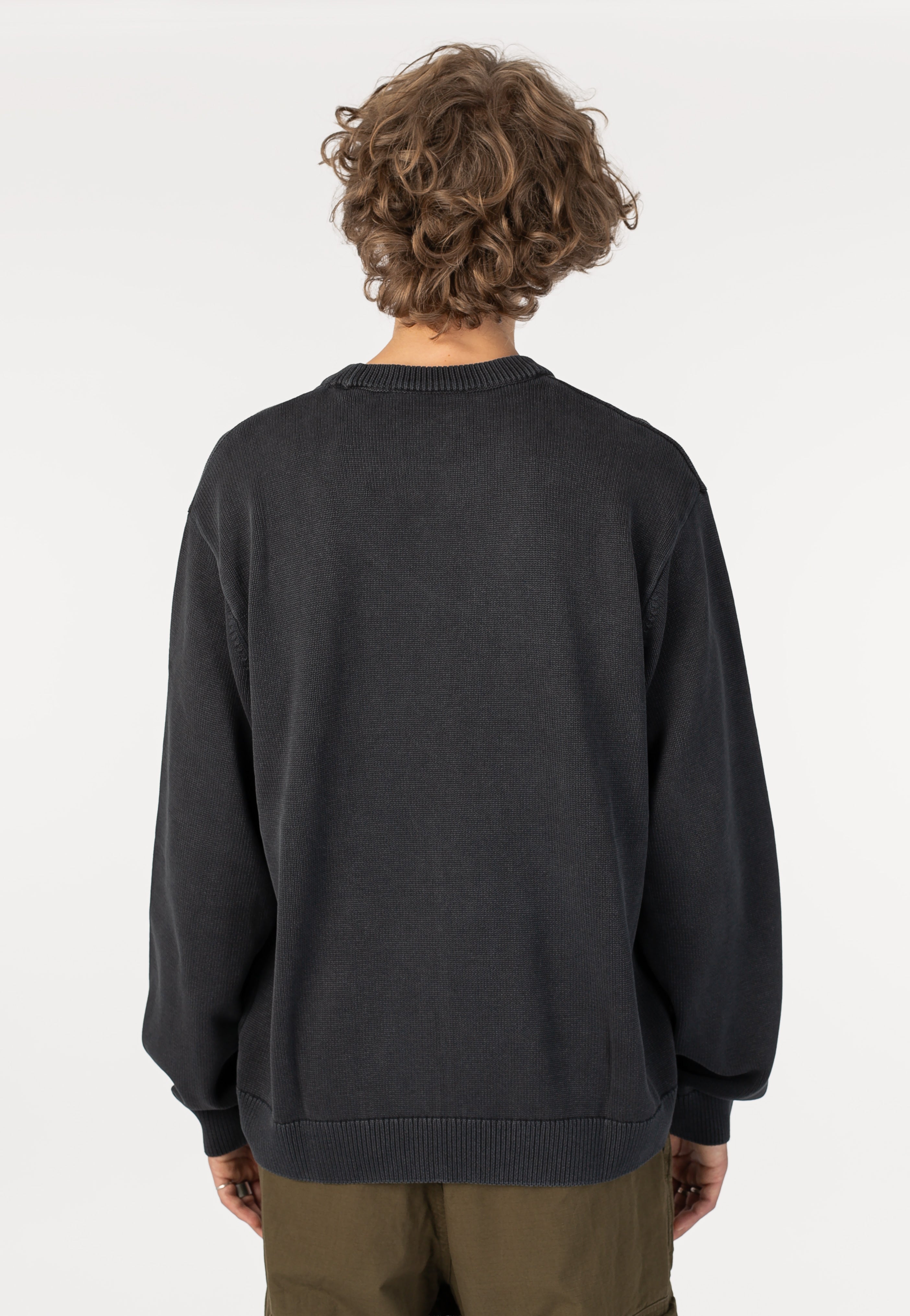 Carhartt WIP - Kori Garment Dyed Black - Pullover | Men-Image