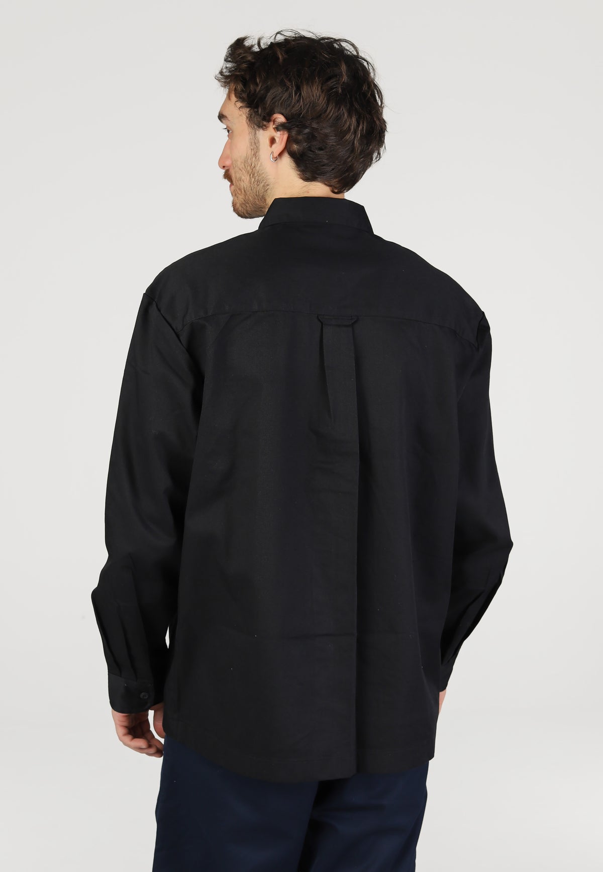 Carhartt WIP L/S Craft Black Shirt | Men-Image