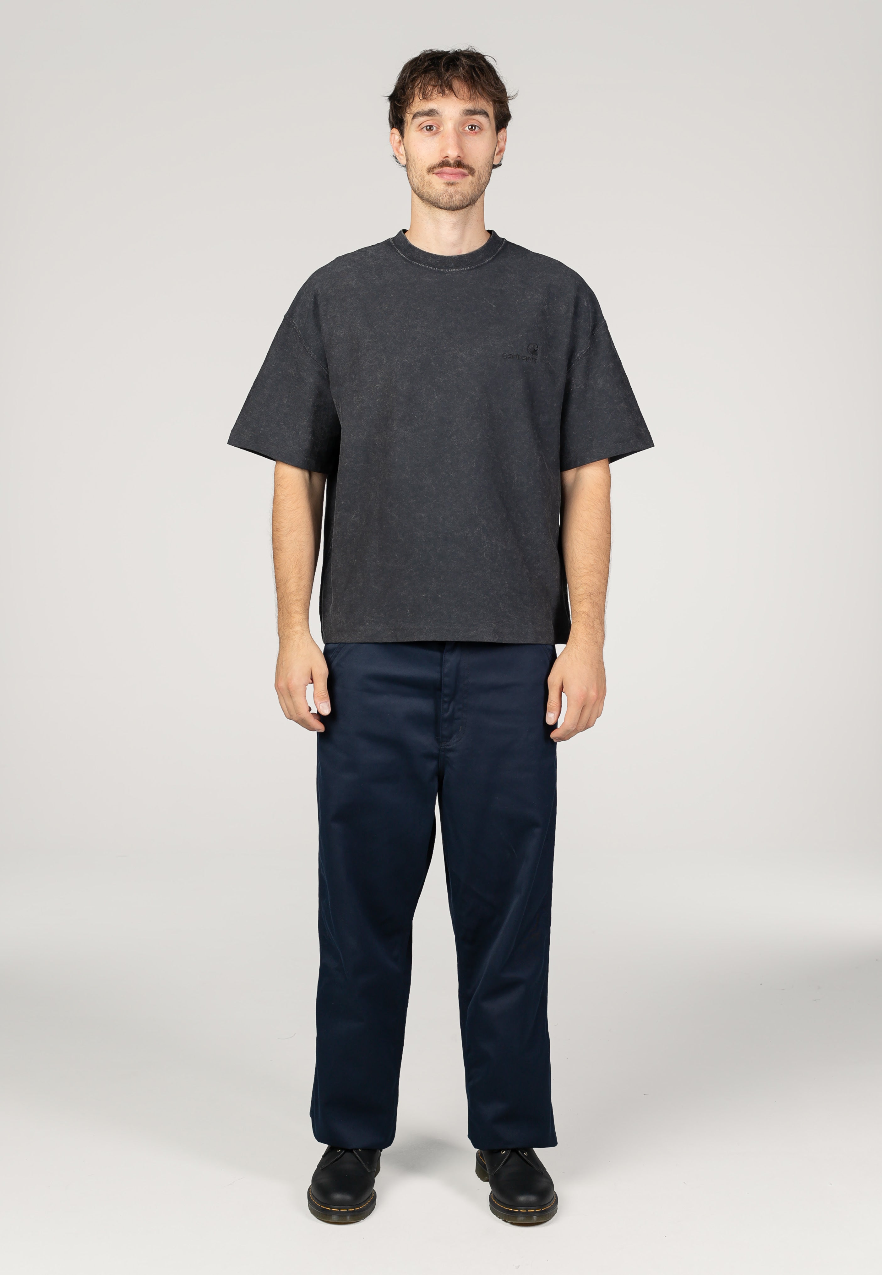 Carhartt WIP - Lambert Moon Wash Black - T-Shirt | Men-Image