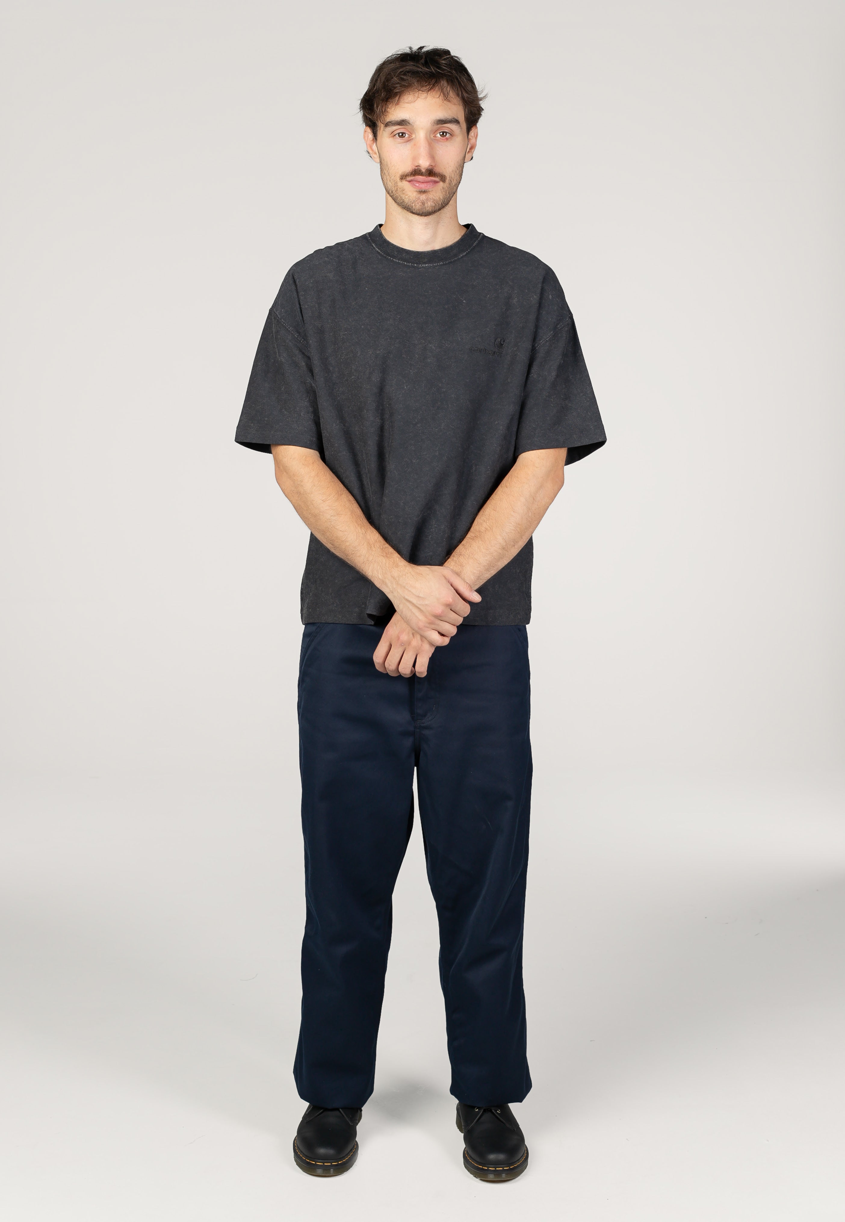 Carhartt WIP - Lambert Moon Wash Black - T-Shirt | Men-Image
