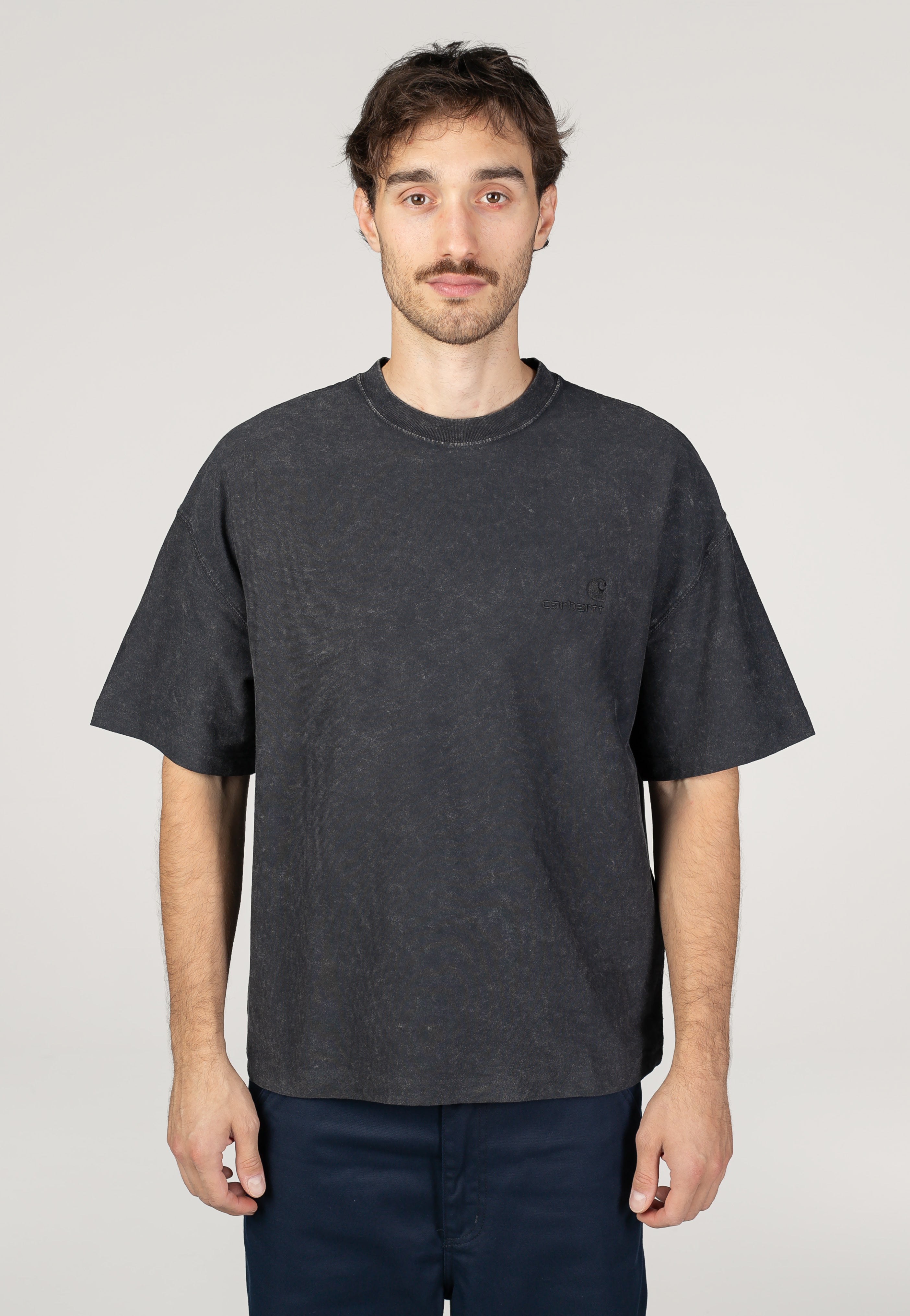 Carhartt WIP - Lambert Moon Wash Black - T-Shirt | Men-Image