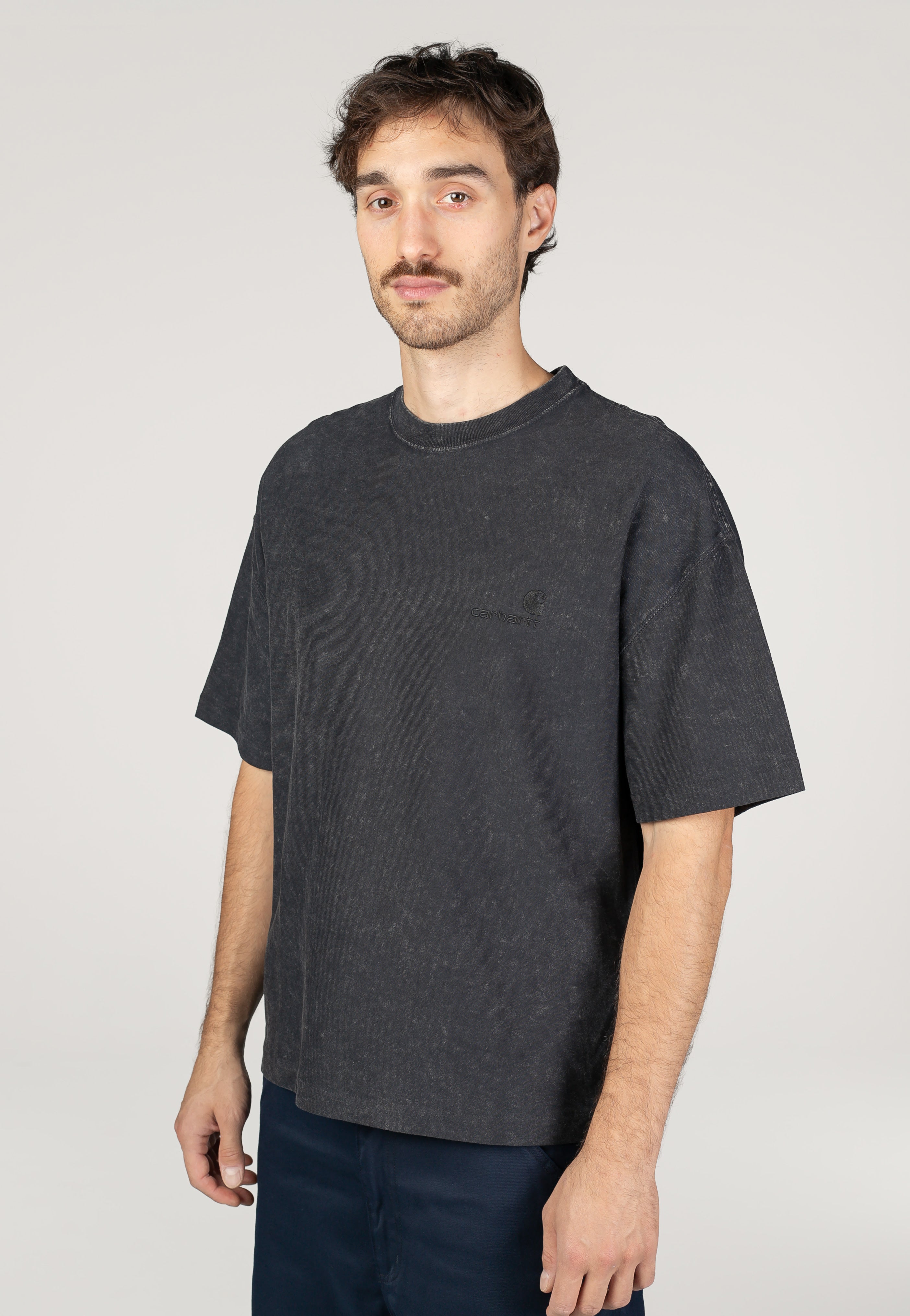 Carhartt WIP - Lambert Moon Wash Black - T-Shirt | Men-Image