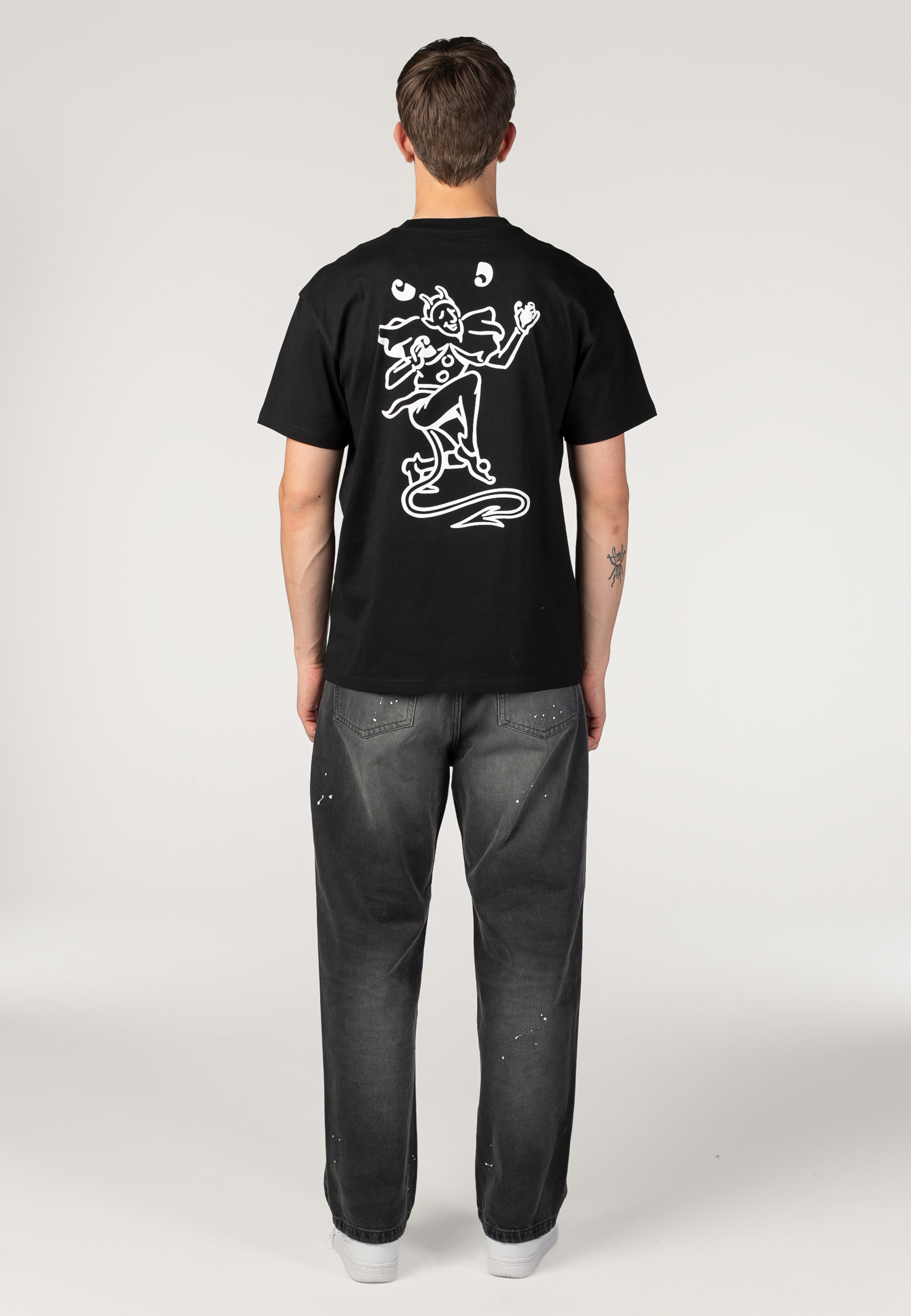 Carhartt WIP - Landon Destroy Wash Black - Pants | Men-Image