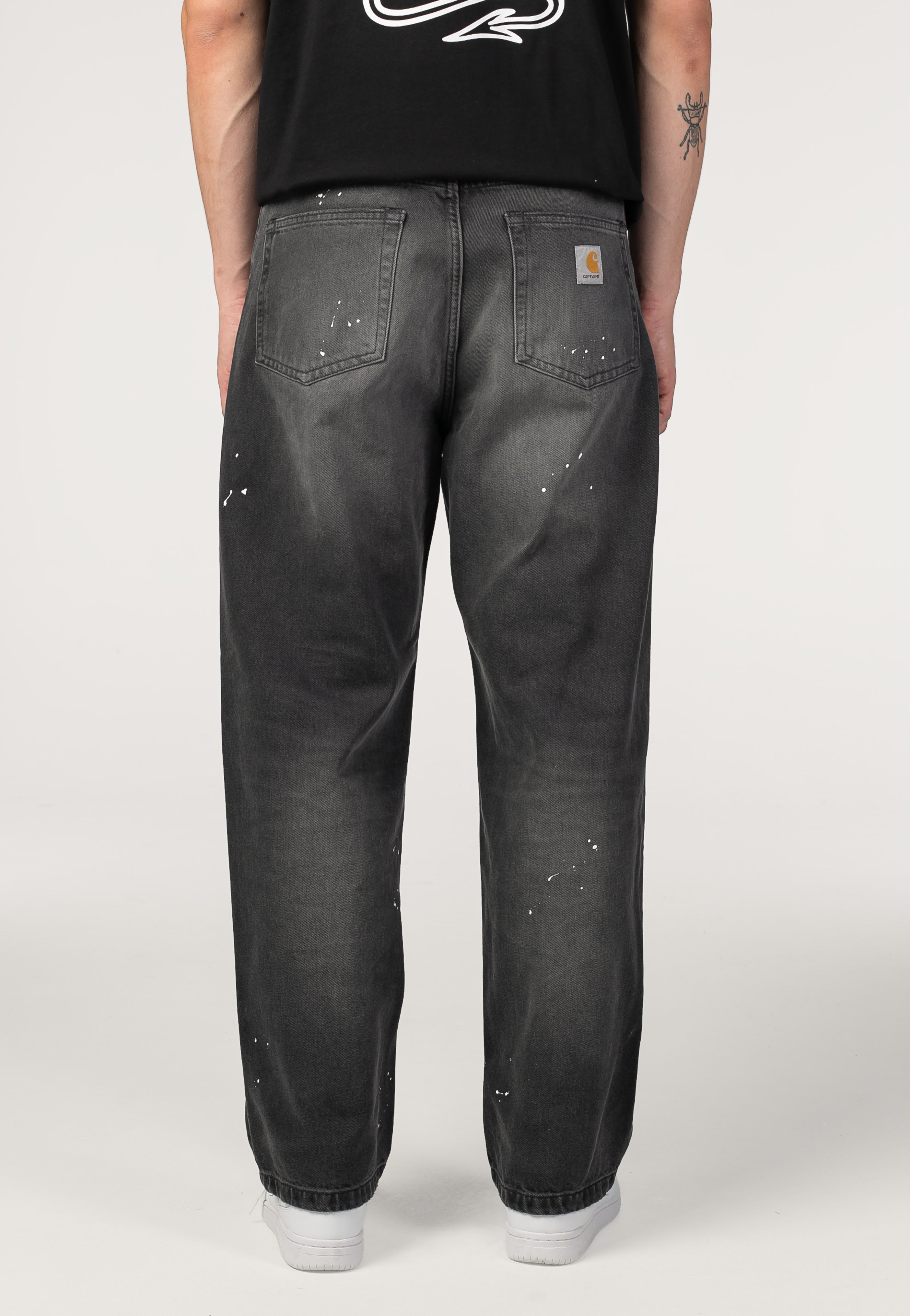 Carhartt WIP - Landon Destroy Wash Black - Pants | Men-Image