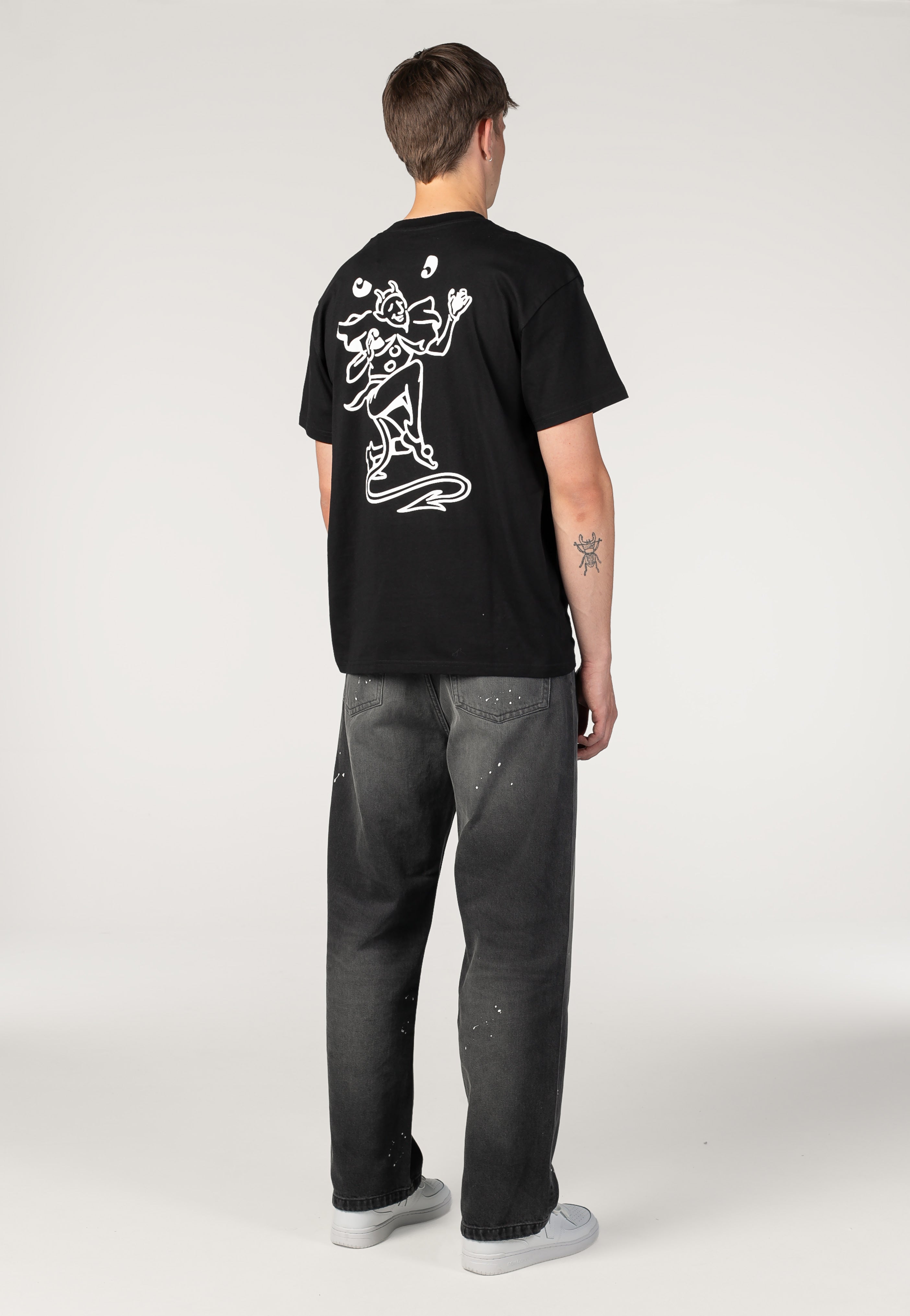 Carhartt WIP - Landon Destroy Wash Black - Pants | Men-Image