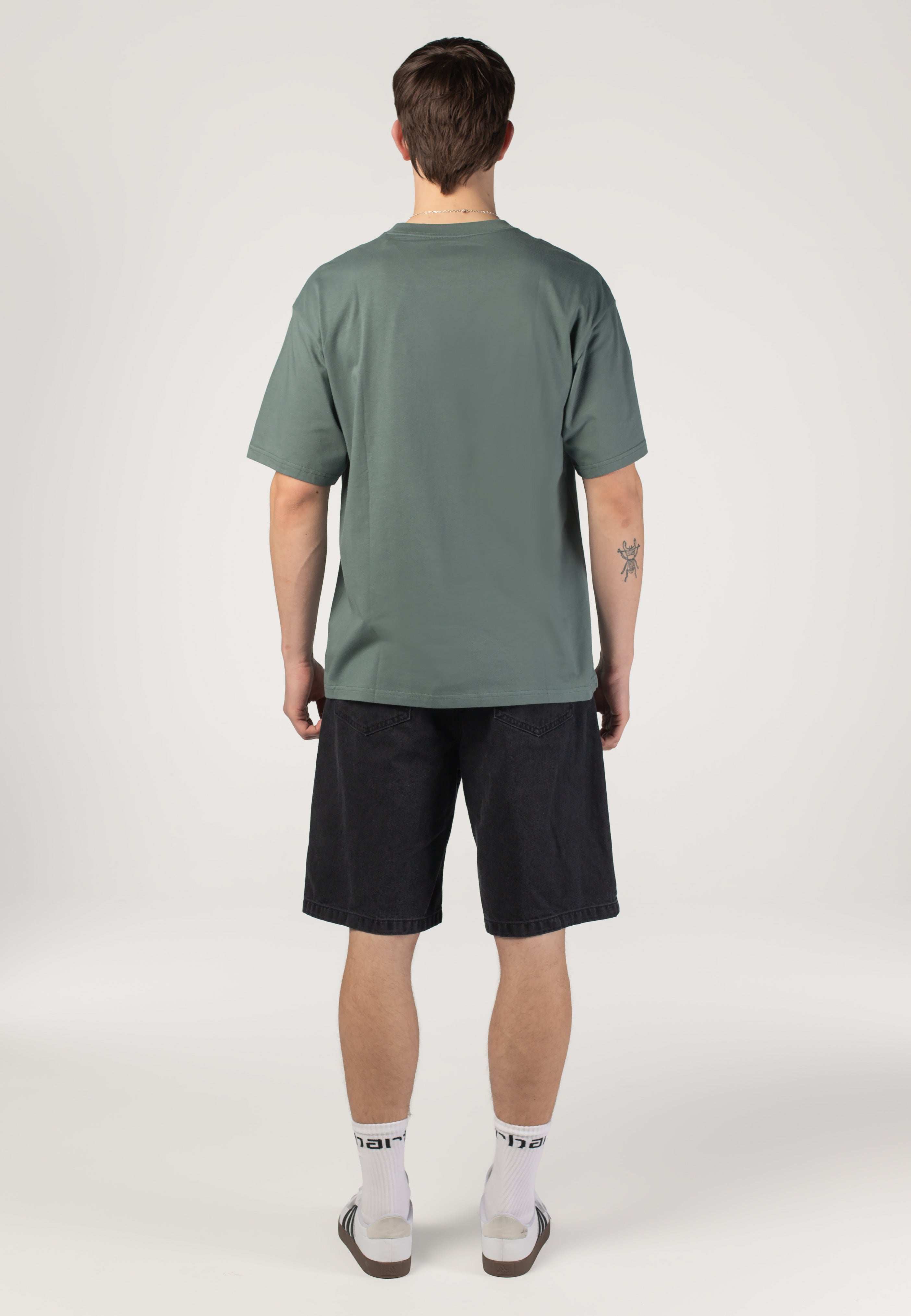 Carhartt WIP - Landon Stone Washed Black - Shorts | Men-Image
